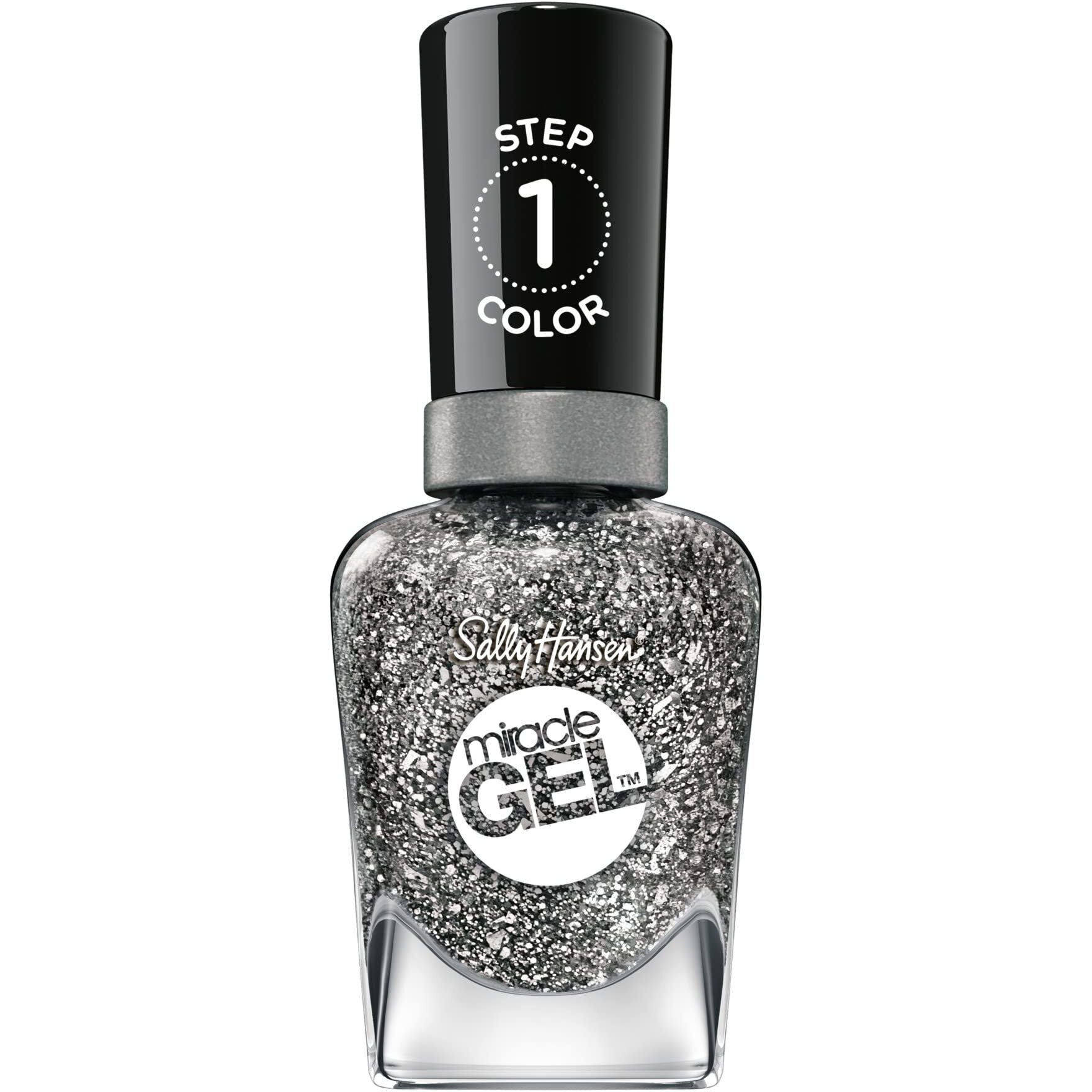 Miracle Gel - 781 Deep Sea Diamond by Sally Hansen for Women - 0.5 oz Nail Polish