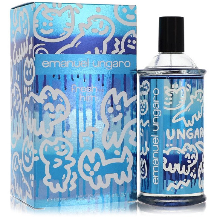 Emanuel Ungaro Fresh For Him by Ungaro Eau De Toilette Spray(D0102H74652)
