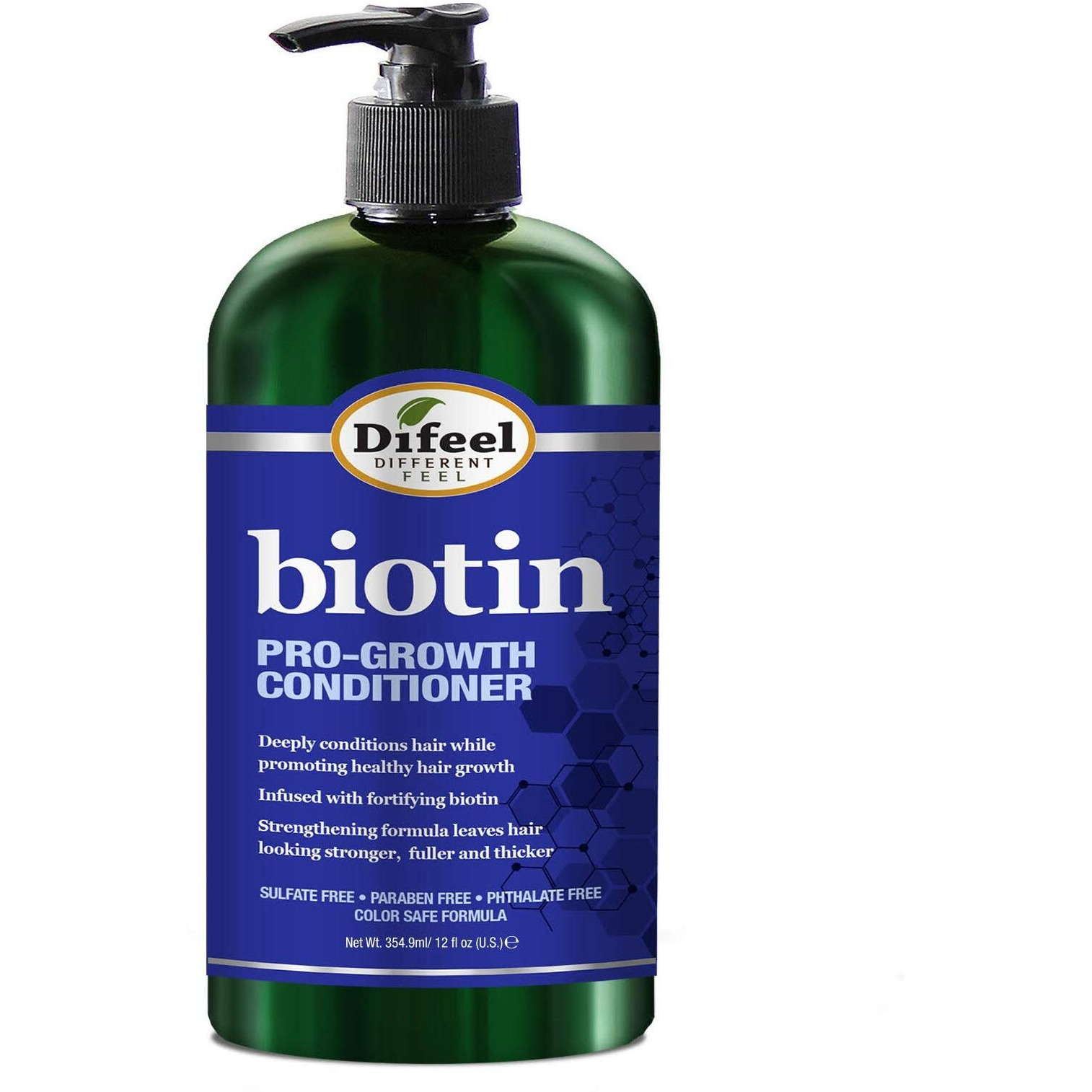 Difeel Pro-Growth Biotin Conditioner for Hair Growth 12 oz. - Conditioner for Thin Hair
