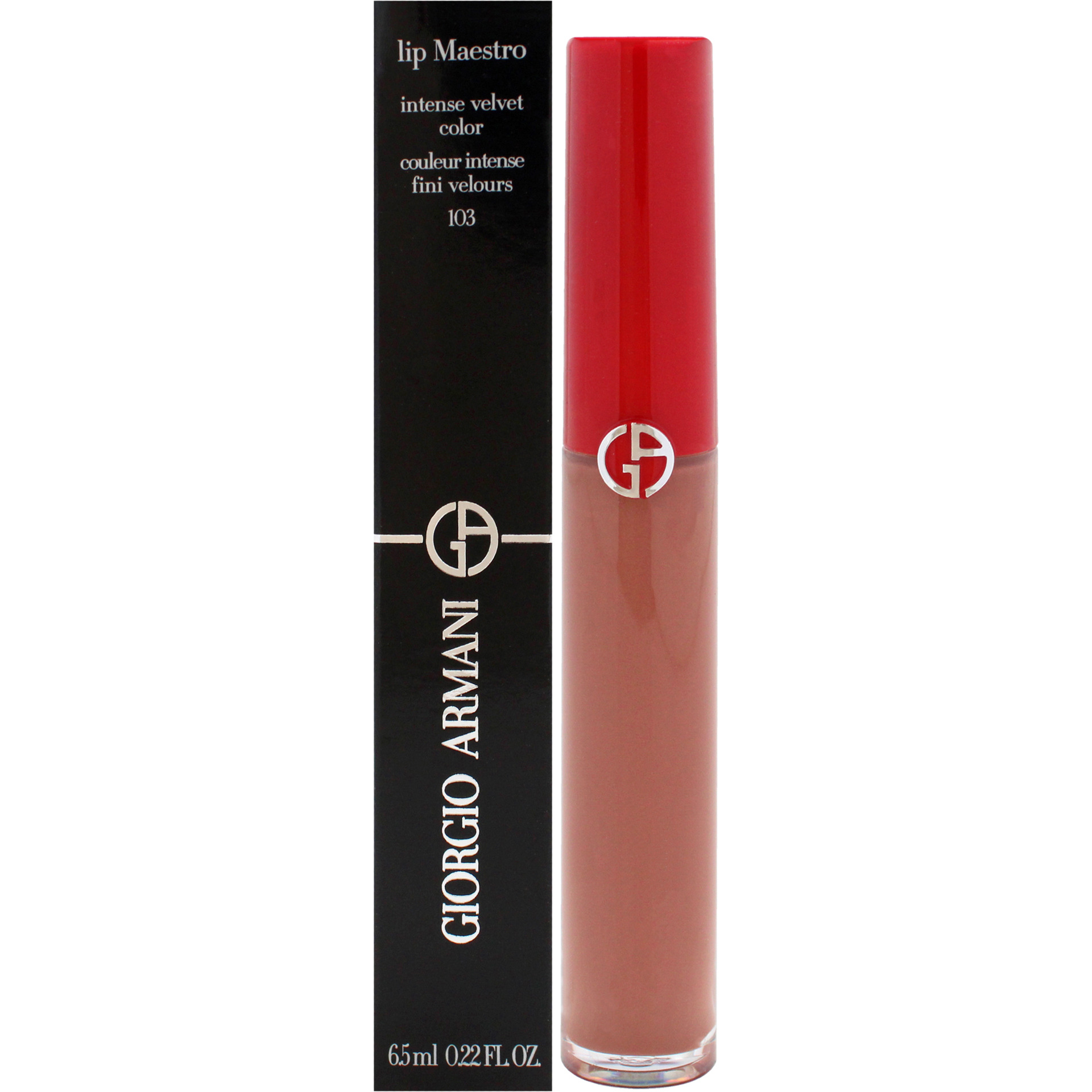 Lip Maestro Intense Velvet Color - 103 Tadzio by Giorgio Armani for Women - 0.22 oz Lipstick