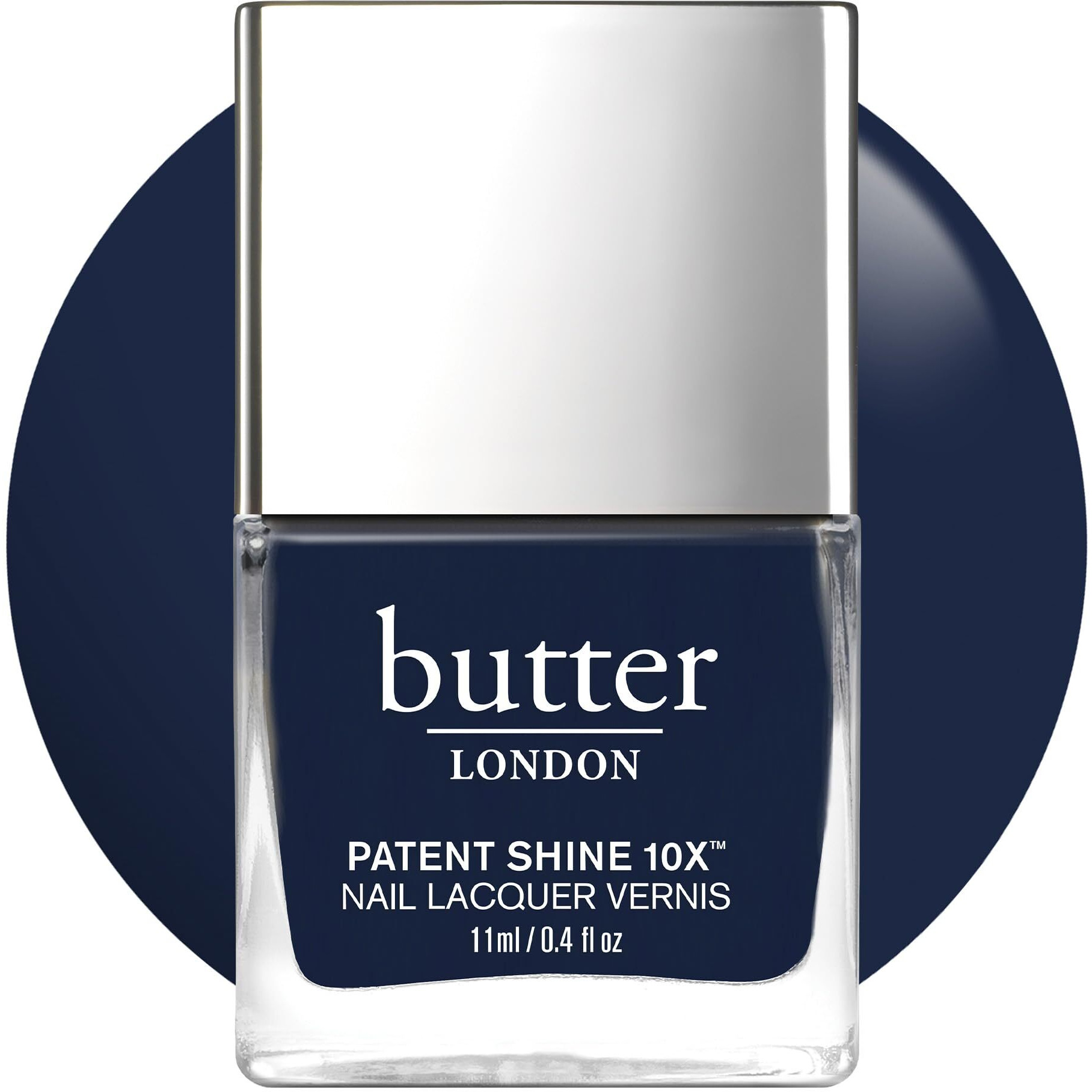 Patent Shine 10X Nail Lacquer - Brolly by Butter London for Women - 0.4 oz Nail Polish