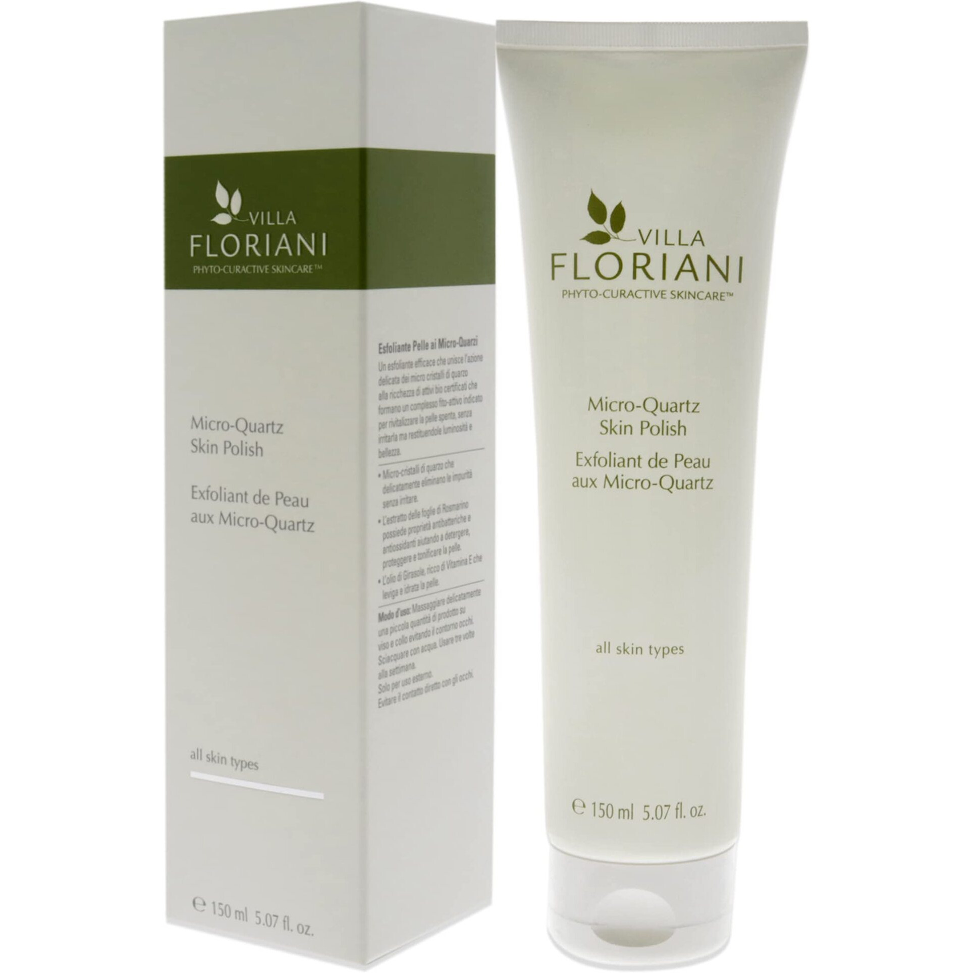 Micro Quartz Skin Polish by Villa Floriani for Women - 5.07 oz Scrub