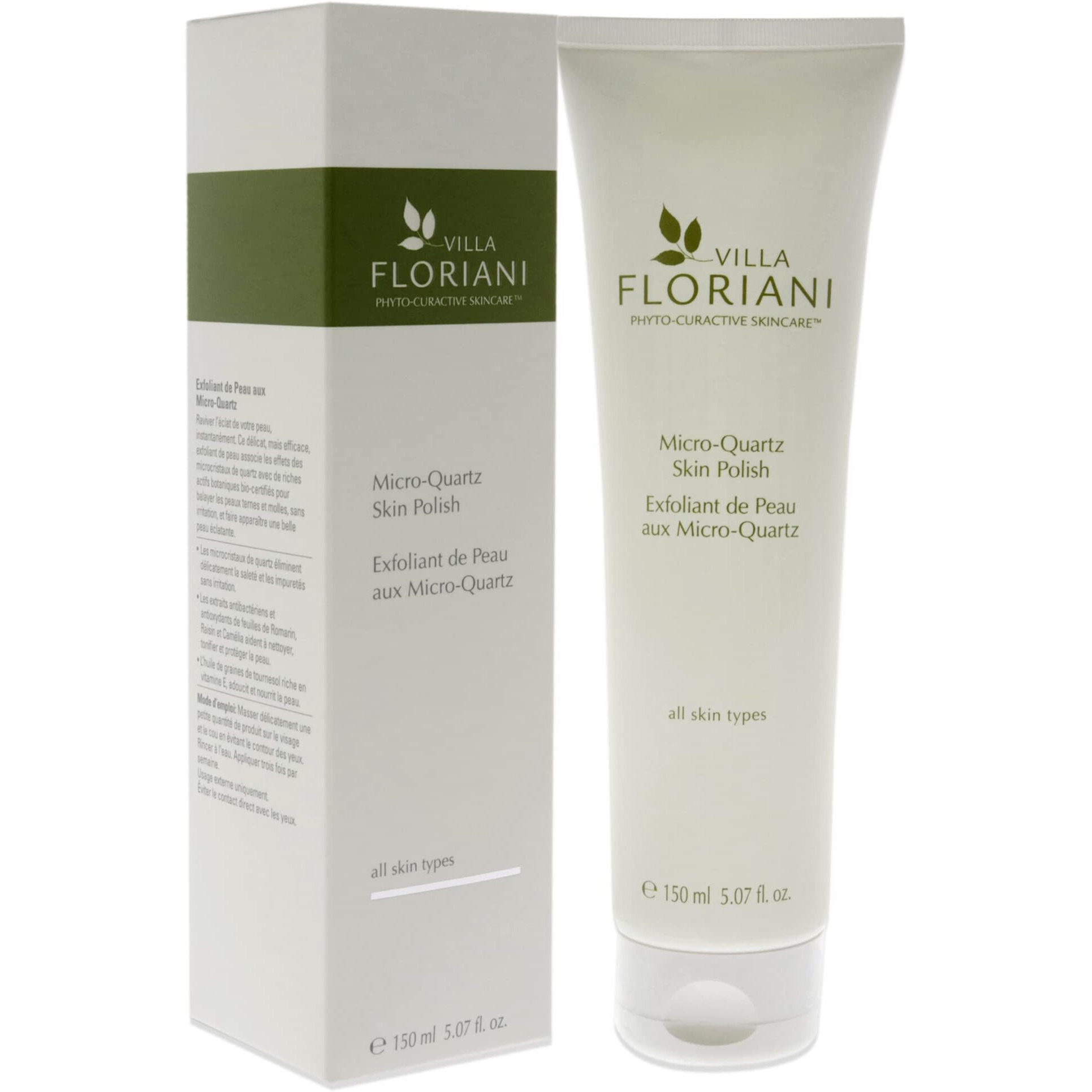 Micro Quartz Skin Polish by Villa Floriani for Women - 5.07 oz Scrub