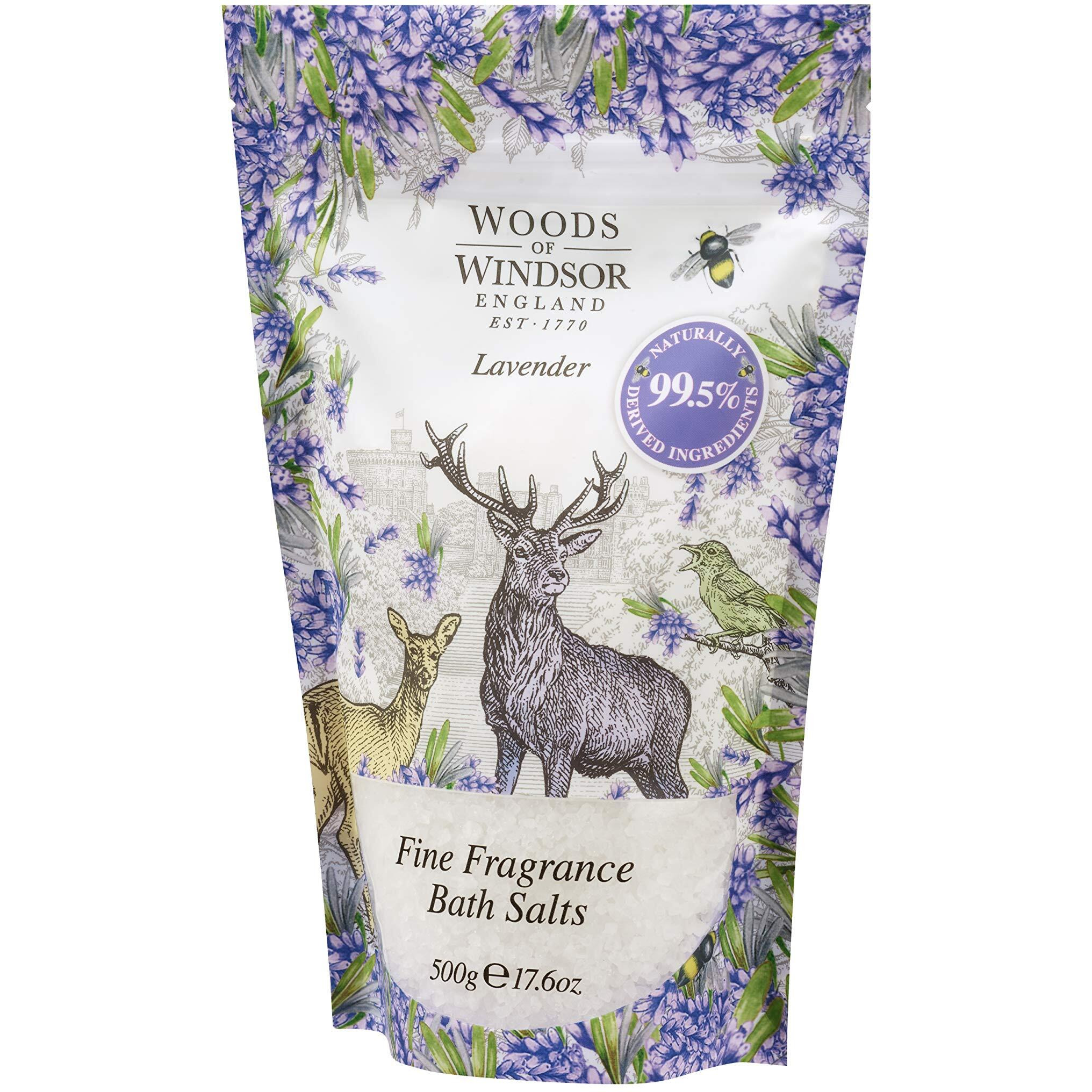 Woods Of Windsor Lavender by Woods Of Windsor, 17.6 oz Bath Salts for Women