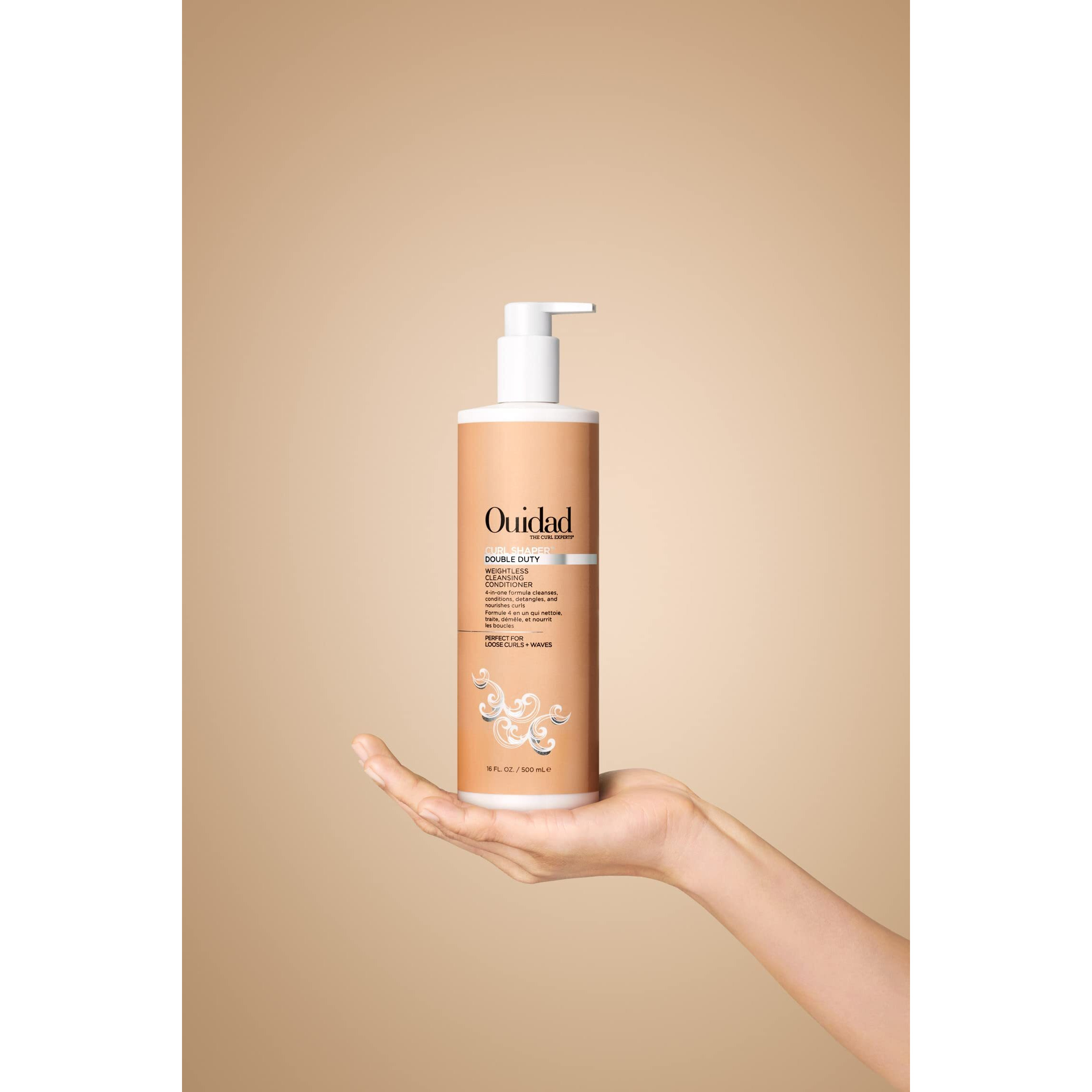 Curl Shaper Double Duty Weightless Cleansing Conditioner by Ouidad for Unisex - 16 oz Conditioner