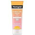Neutrogena Invisible Daily Defense Sunscreen Lotion, Broad Spectrum SPF 30, Oxybenzone-Free & Water-Resistant, Sun & Environmental Aggressor Protection, Antioxidant Complex, 3.0 fl. oz