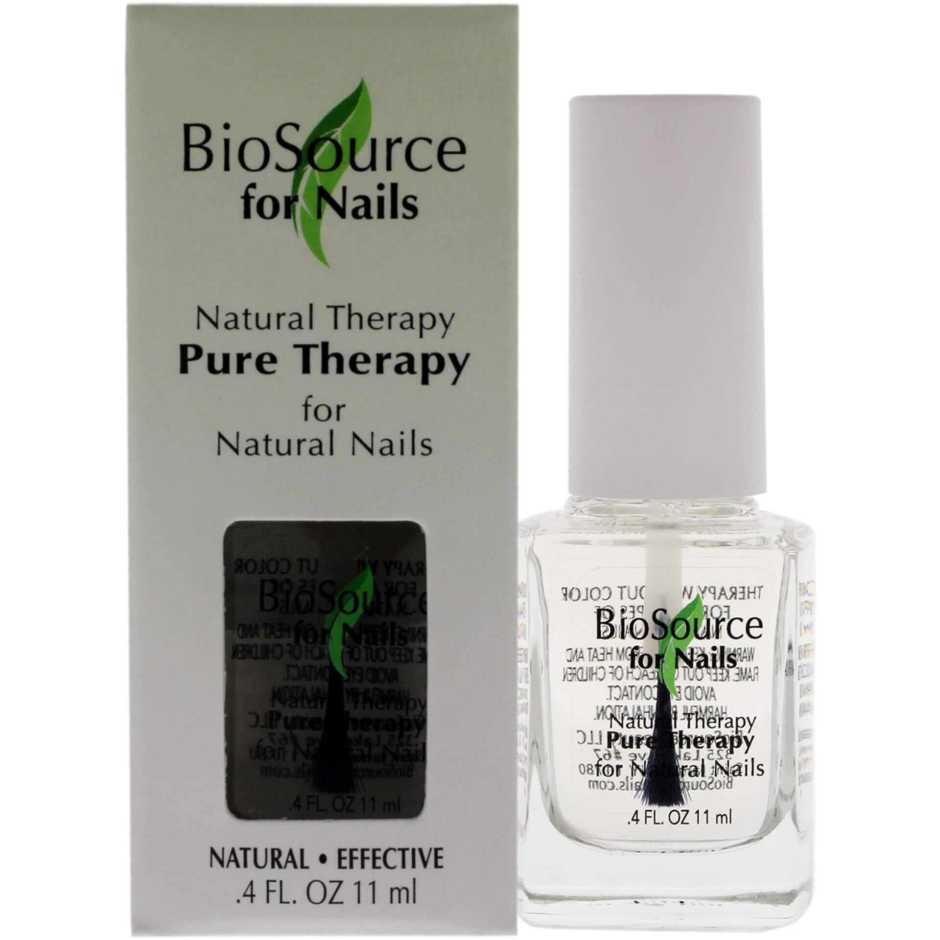 Natural Therapy Pure Therapy by BioSource for Women - 0.4 oz Nail Treatment
