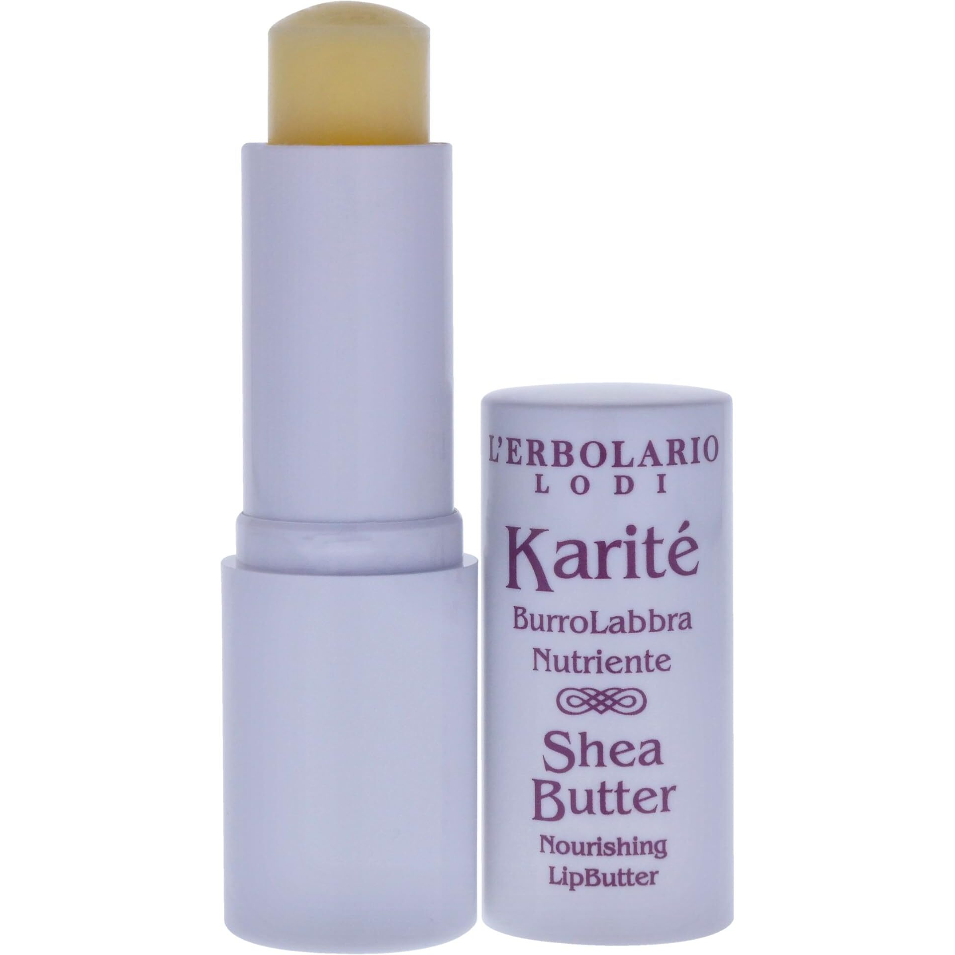 Nourishing Lips Butter - Shea Butter by LErbolario for Women - 0.18 oz Lip Balm