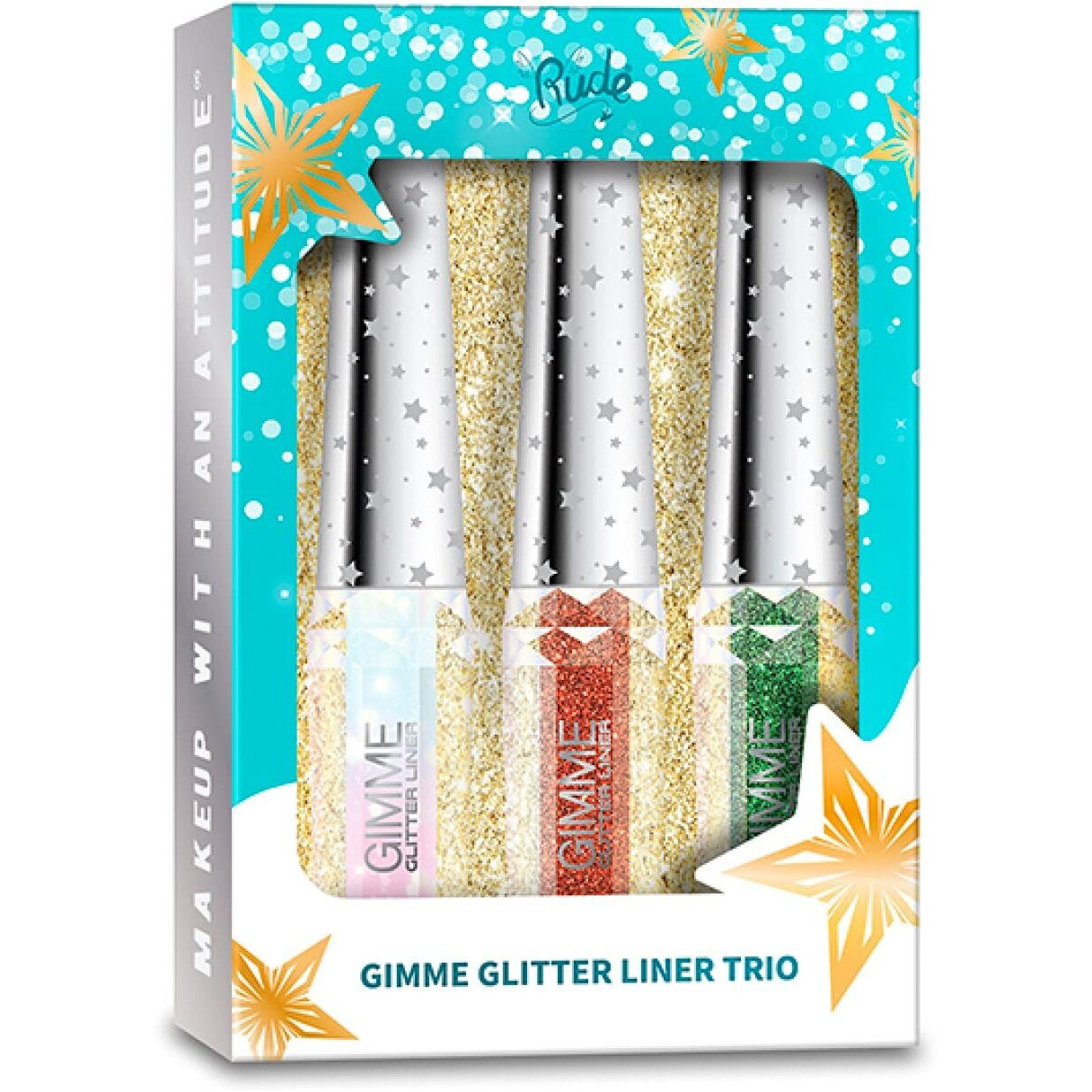RUDE gimme glitter Liner Trio(D0102H2B5SW)
