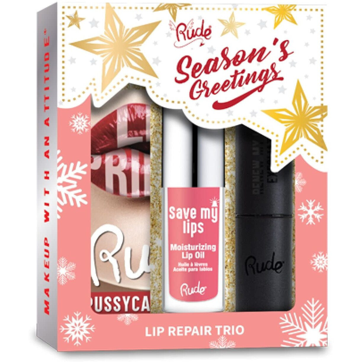 RUDE Lip Repair Trio(D0102H2BRVV)