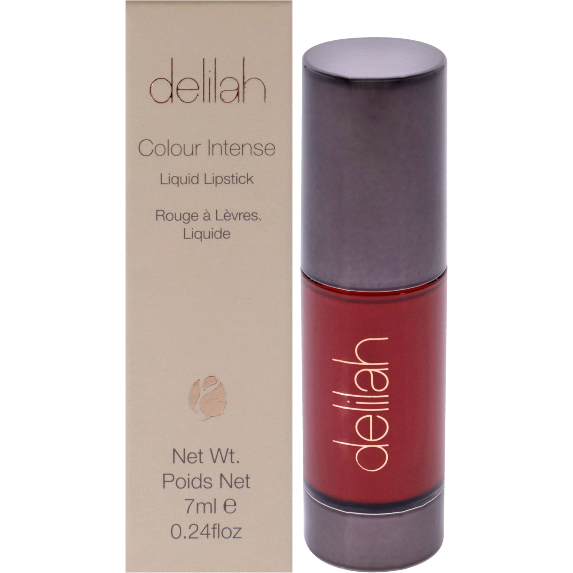 Colour Intense Liquid Lipstick - Flame by Delilah for Women - 0.24 oz Lipstick