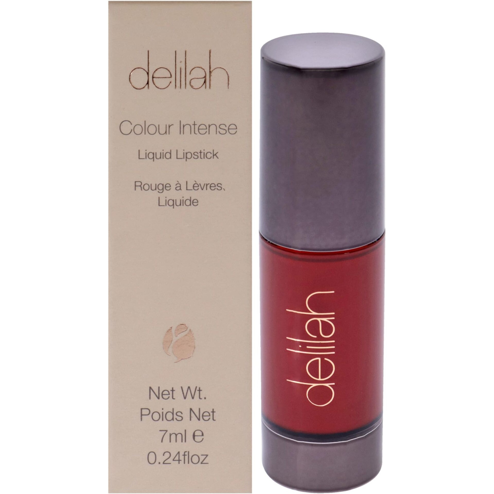 Colour Intense Liquid Lipstick - Flame by Delilah for Women - 0.24 oz Lipstick