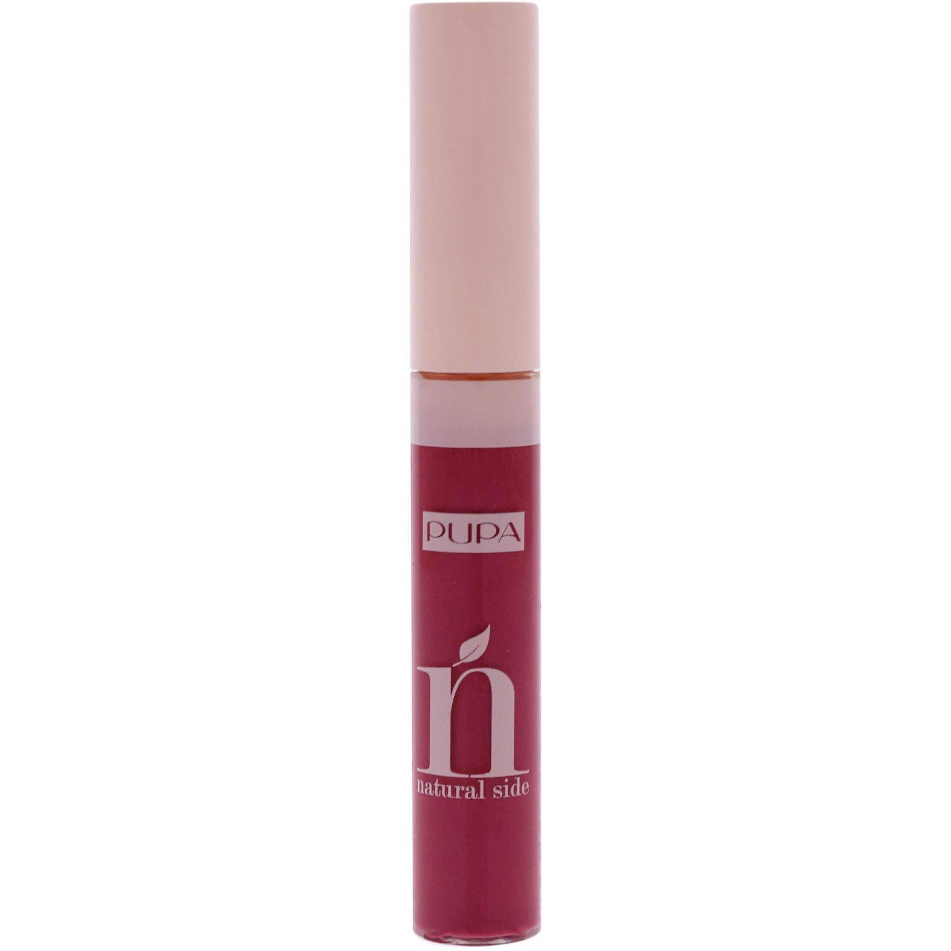 Natural Side Lip Gloss - 006 Crystal Fuchsia by Pupa Milano for Women - 0.17 oz Lip Gloss