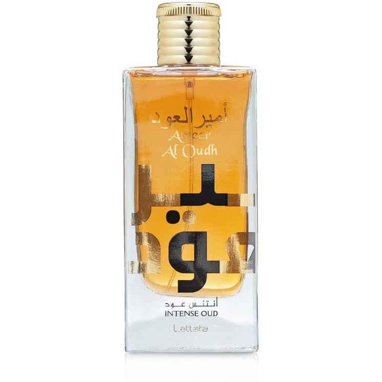 Ameer Al Oudh Intense Oud by Lattafa for Men - 3.4 oz EDP Spray