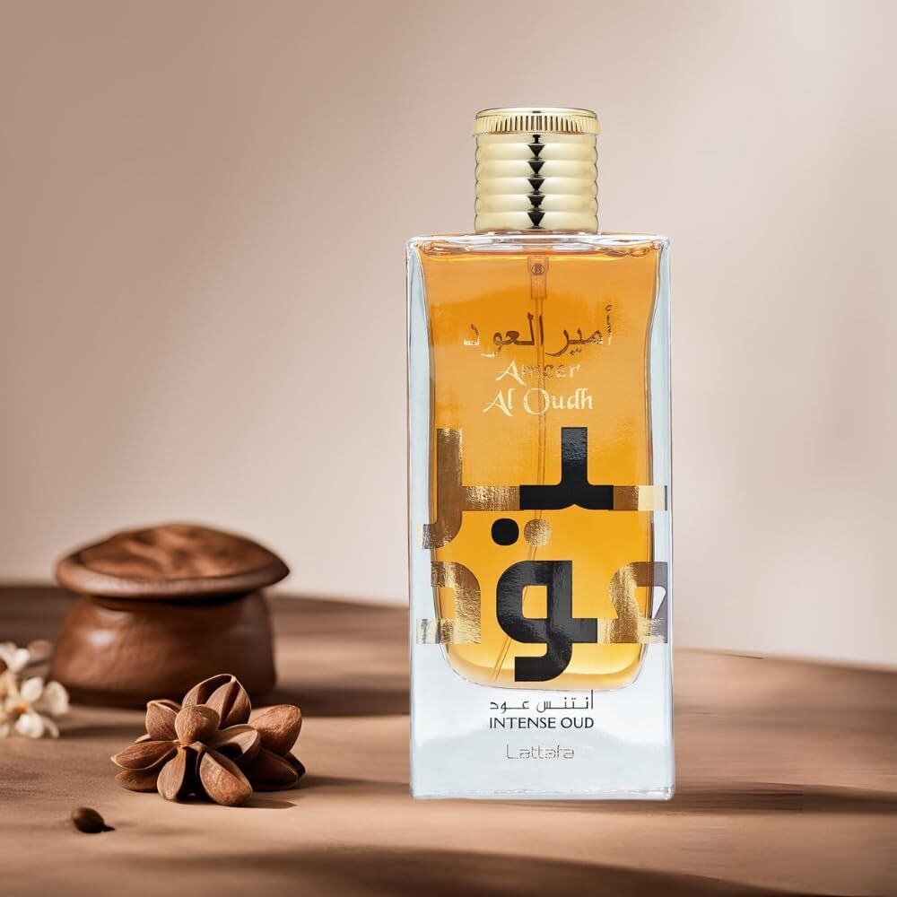 Ameer Al Oudh Intense Oud by Lattafa for Men - 3.4 oz EDP Spray