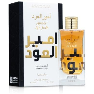 Ameer Al Oudh Intense Oud by Lattafa for Men - 3.4 oz EDP Spray