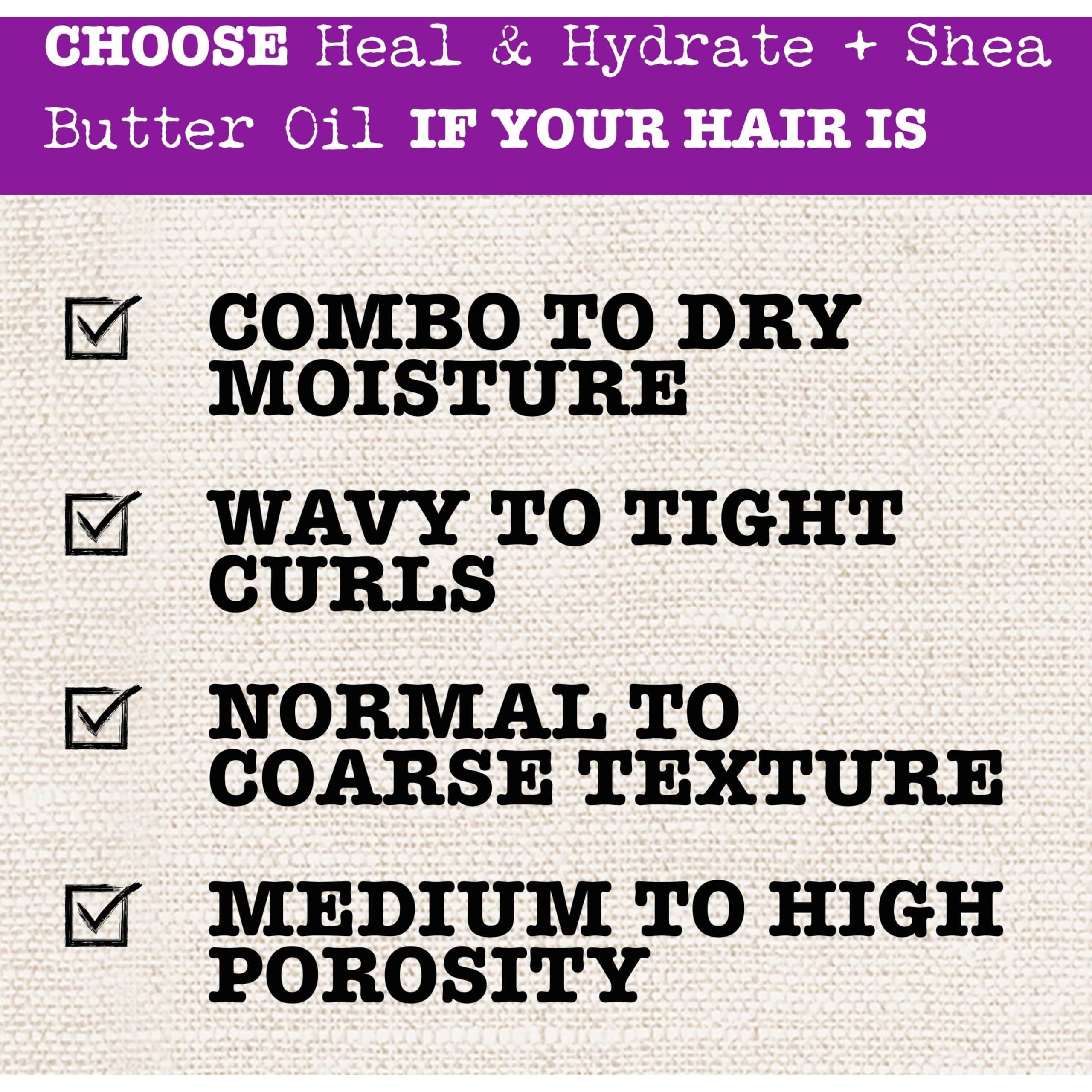 Maui Moisture Frizz-Free + Shea Butter Leave-in Conditioning Mist, Curly Hair Styling, No Drying Alcohols, Parabens or Silicone, 8 Fl Oz