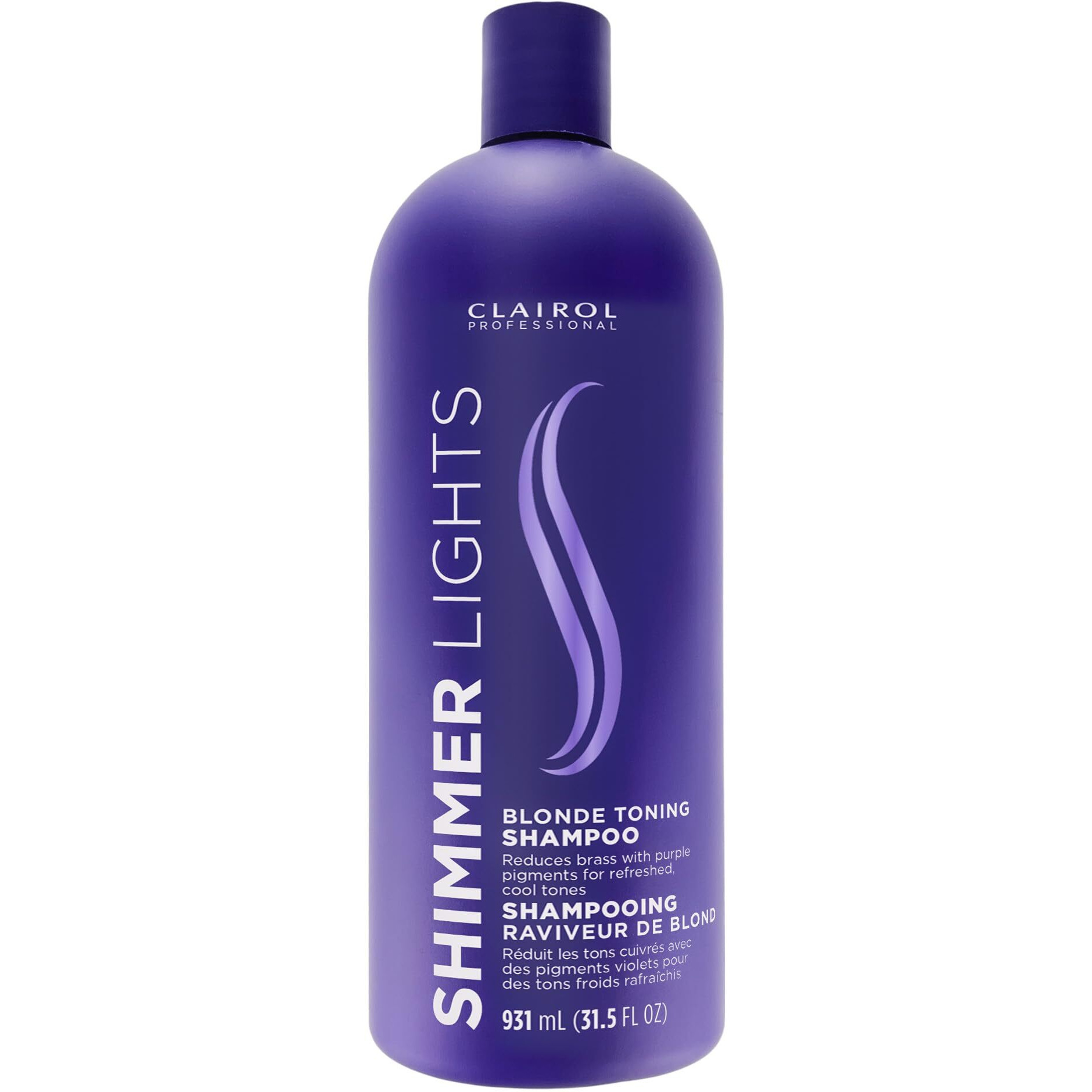 Shimmer Lights Blonde and Silver Shampoo by Clairol for Unisex - 31.5 oz Shampoo