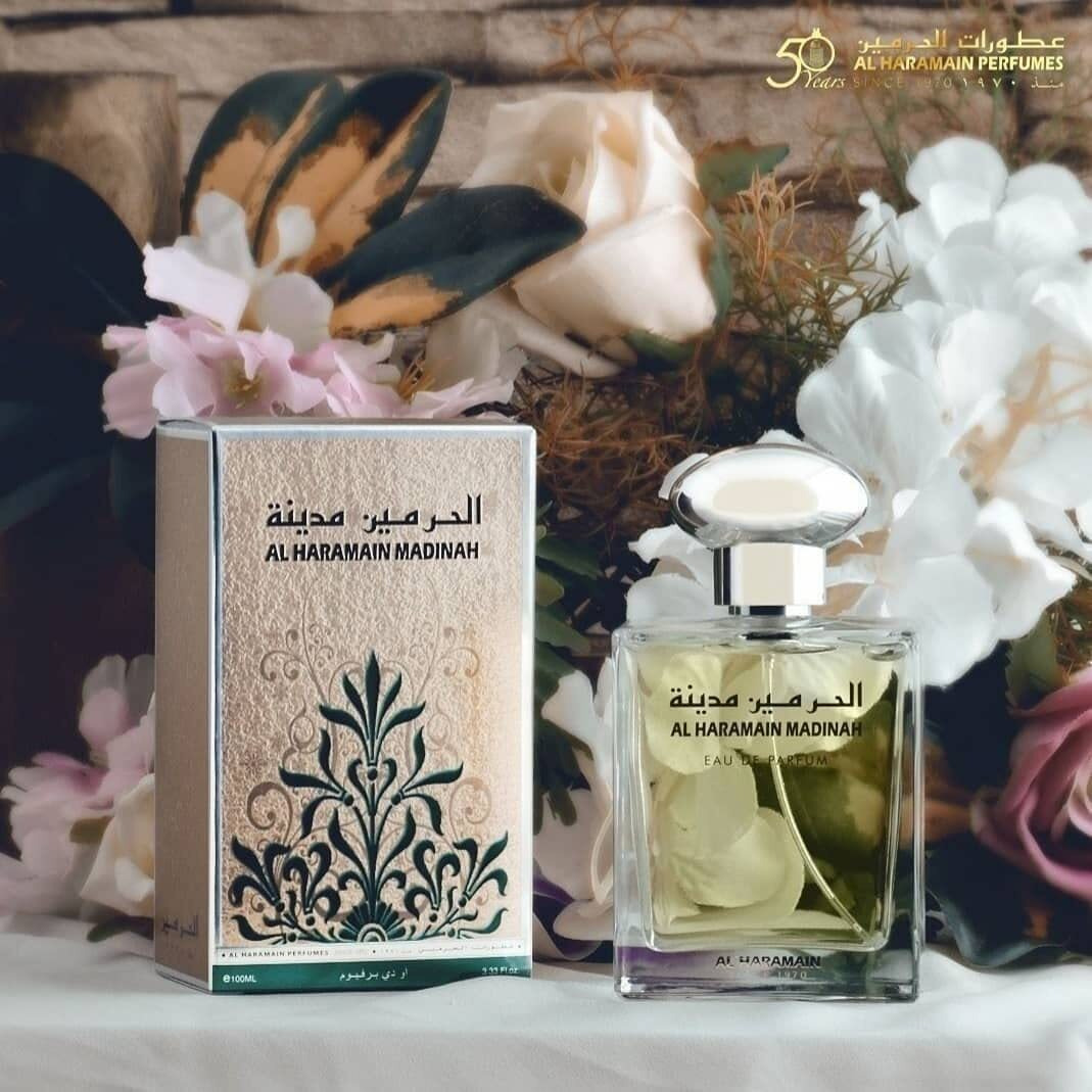 Madinah by Al Haramain for Unisex - 3.33 oz EDP Spray