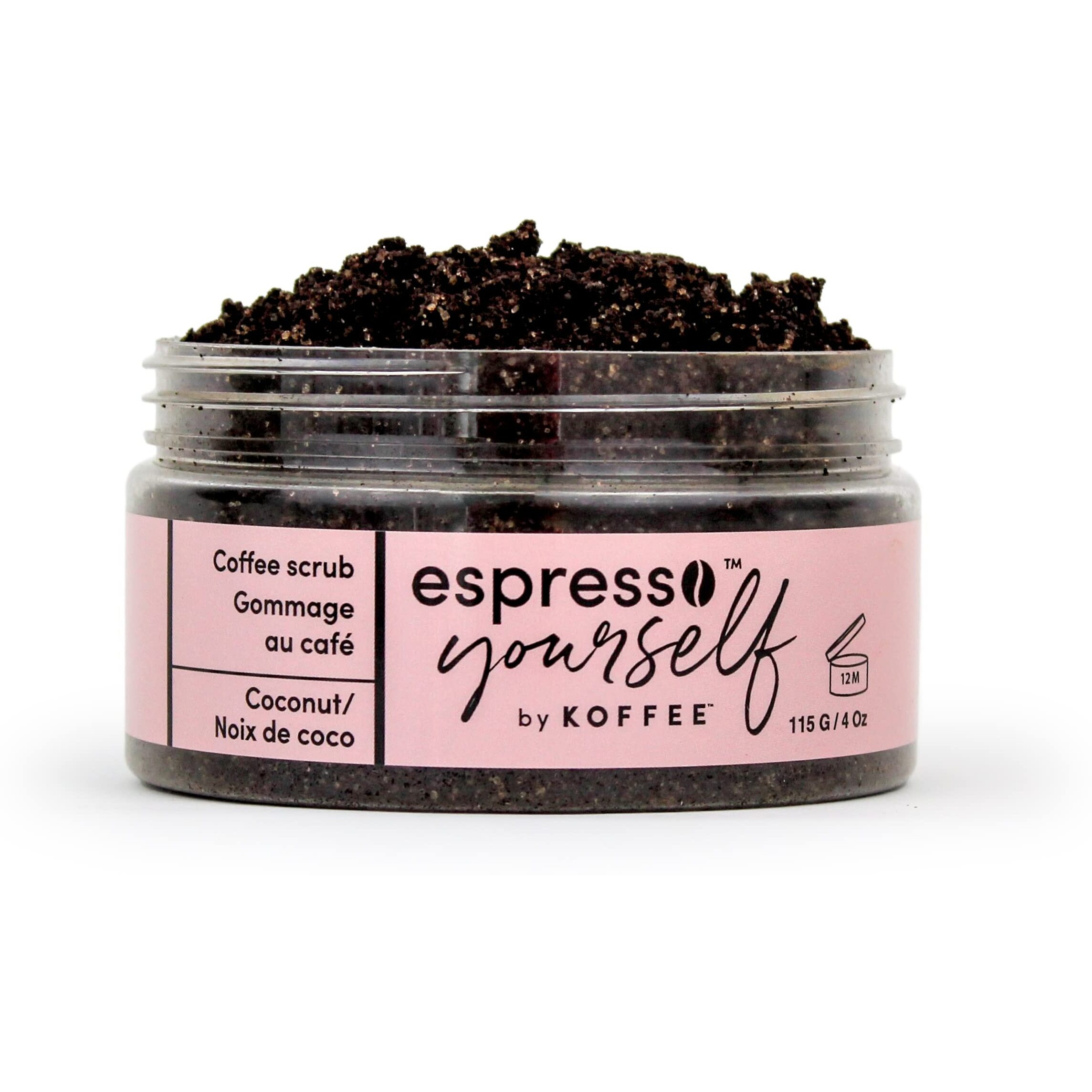 Coffee Scrub - Coconut by Koffee Beauty for Unisex - 4 oz Scrub