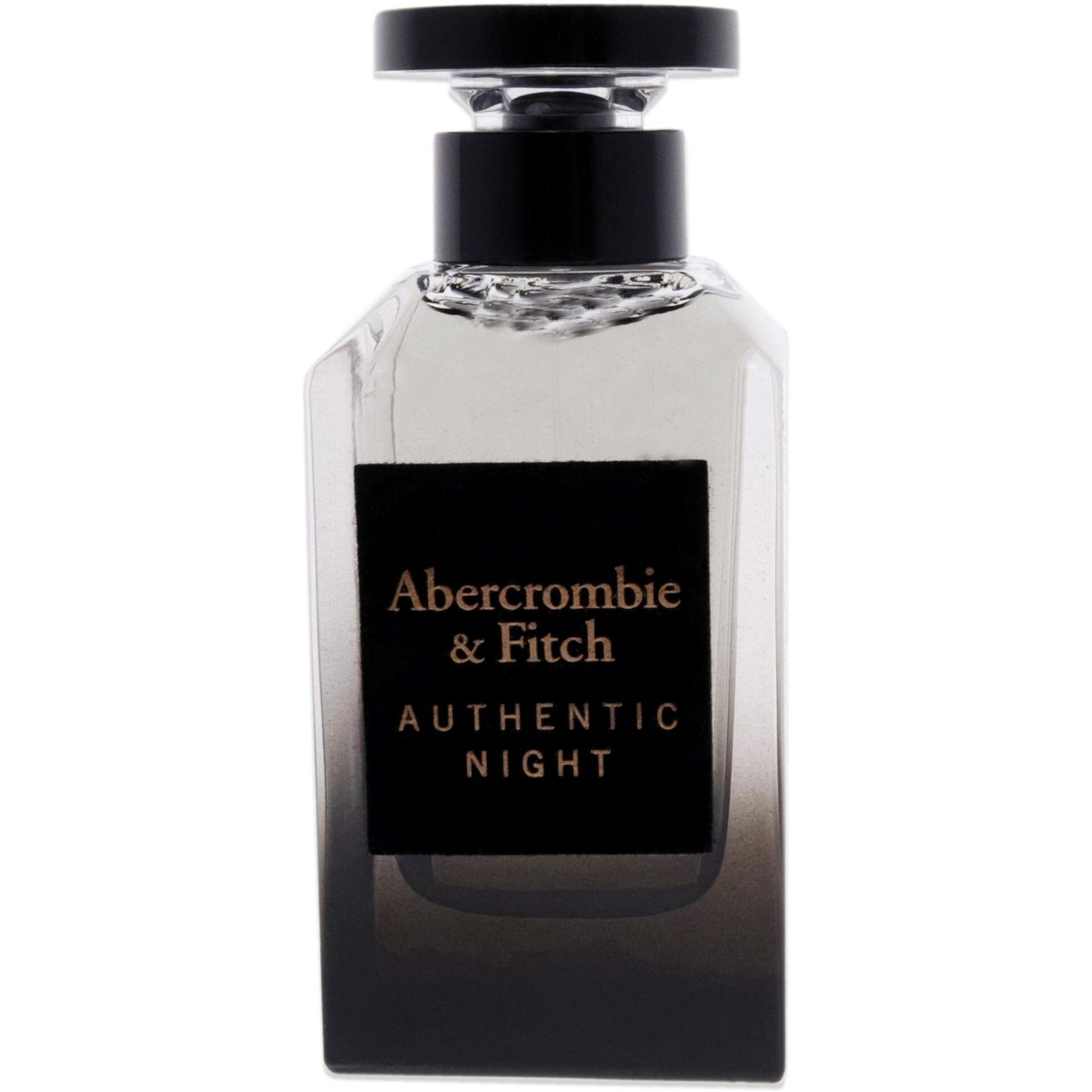 Authentic Night by Abercrombie and Fitch for Men - 3.4 oz EDT Spray
