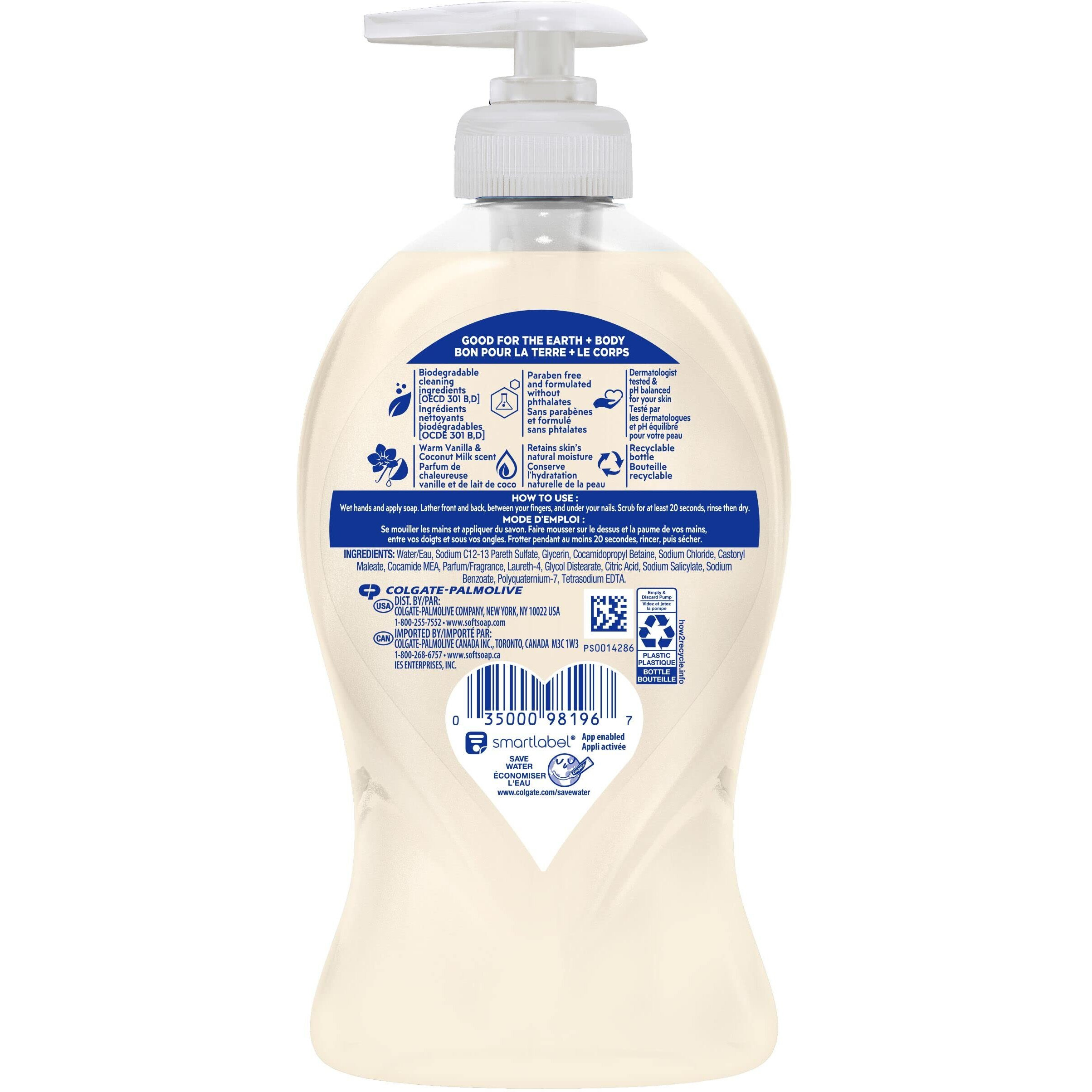 Softsoap Hydrating Liquid Hand Soap Coconut Hibiscus, Aloe Vera, 11.25 Fl Oz(pack of 1