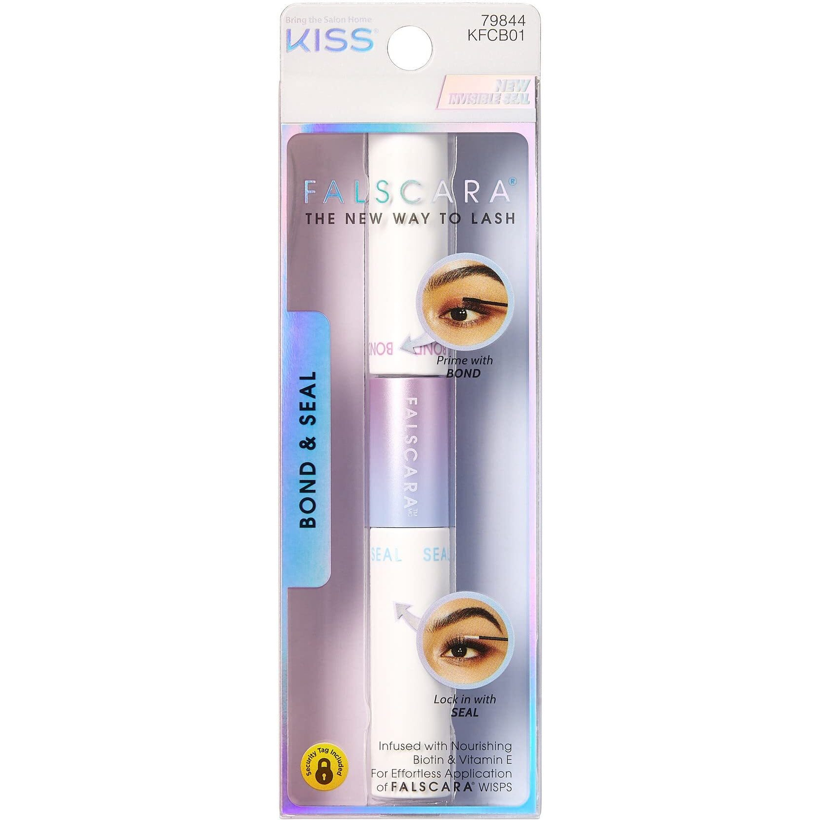Kiss Falscara Eyelash Bond And Seal (Pack of 3)