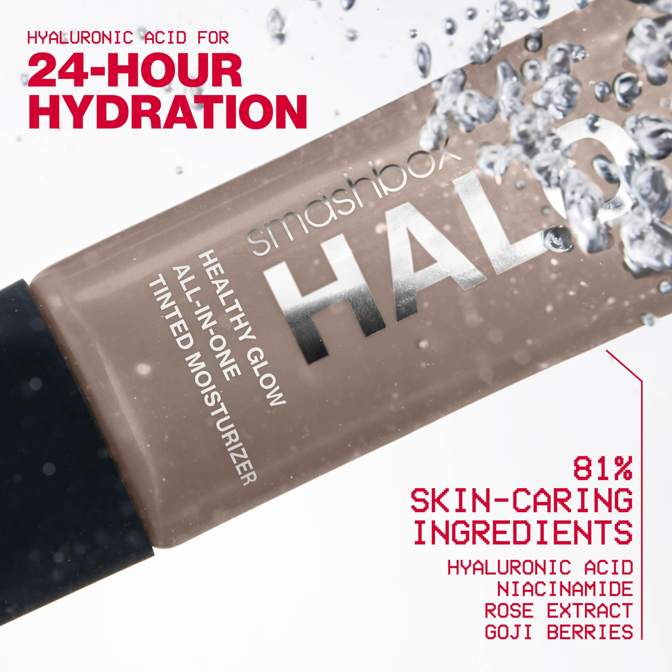 Halo Healthy Glow All-In-One Tinted Moisturizer SPF 25 - Light Neutral by SmashBox for Women - 1.4 oz Makeup