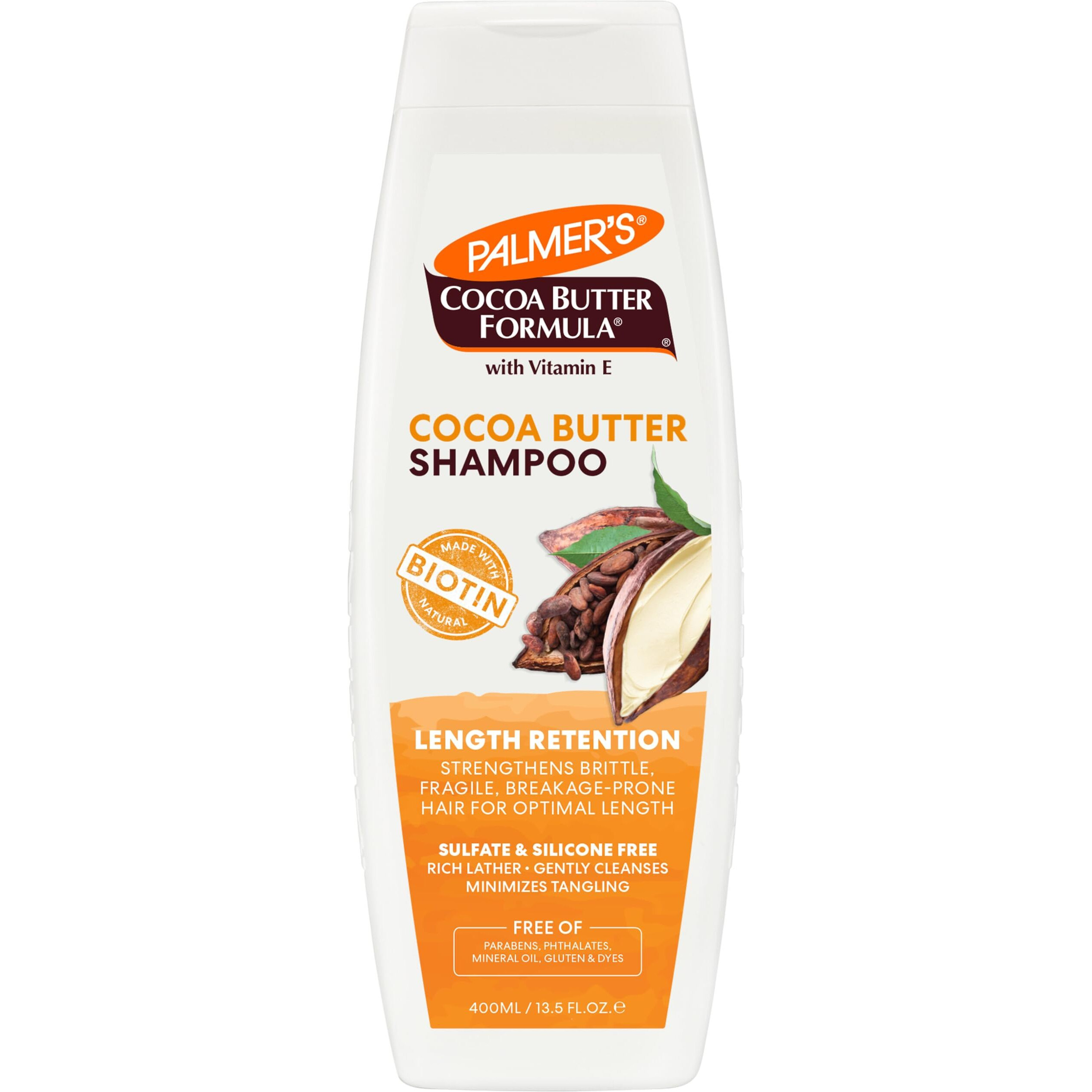 Palmer's, Cocoa Butter Formula Biotin Length Retention Shampoo, 13.5 Fl Oz