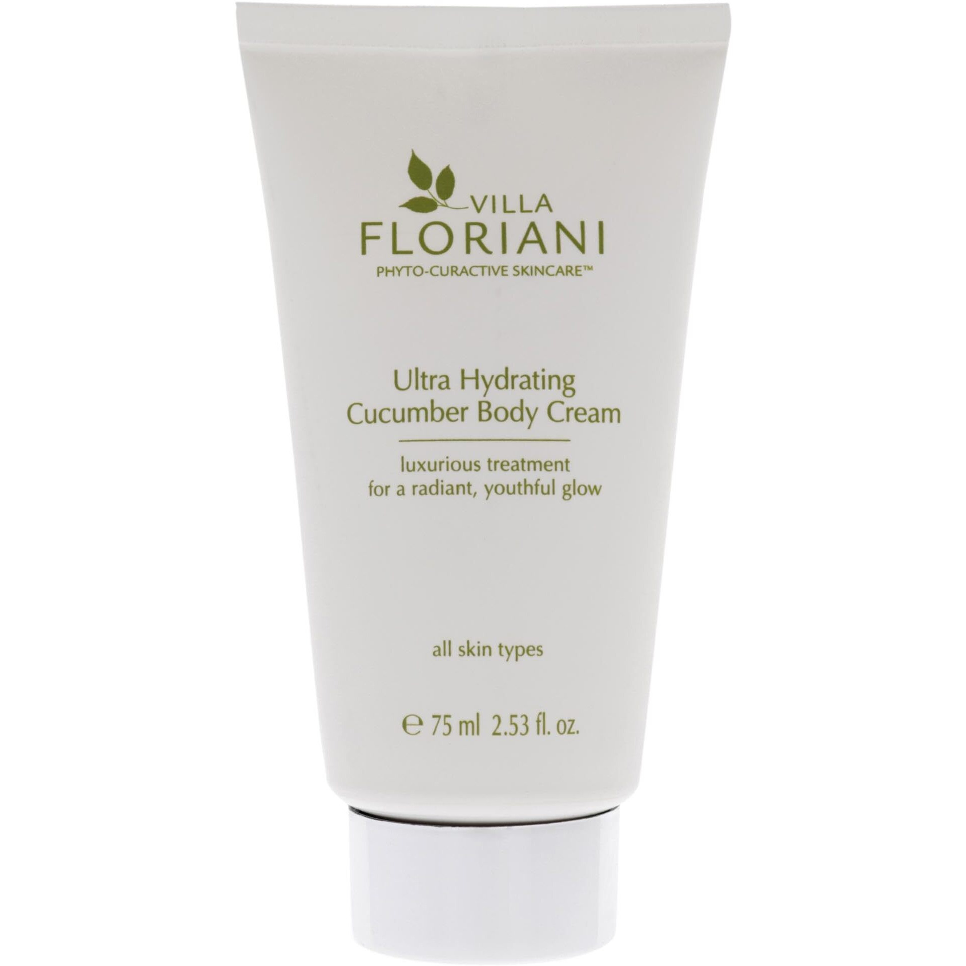 Ultra Hydrating Cucumber Body Cream by Villa Floriani for Women - 2.53 oz Body Cream