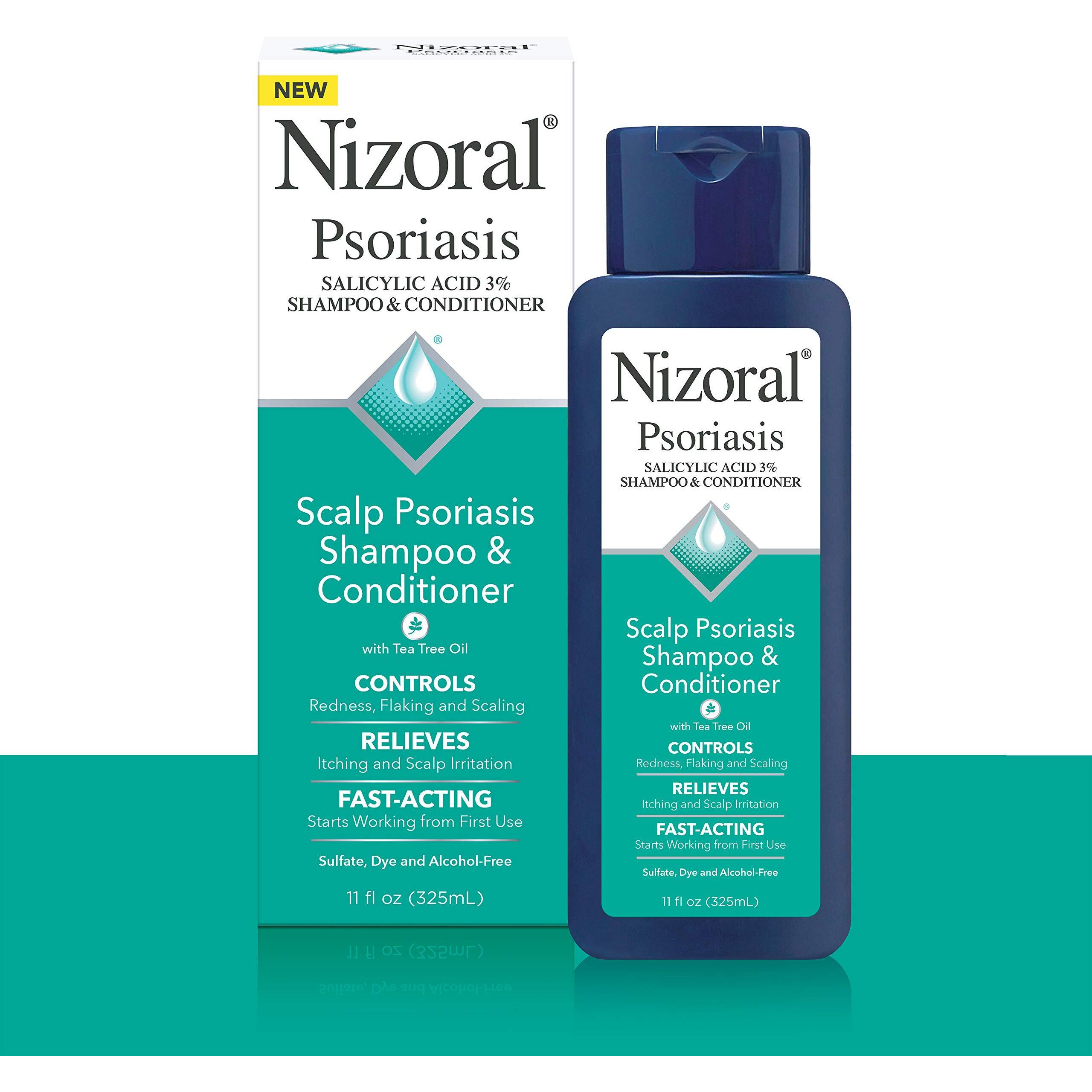Nizoral Scalp Psoriasis Shampoo & Conditioner, 11 Ounce