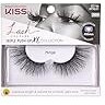 KISS Lash Couture Triple Push-up False Eyelashes, XL Collection 01', Includes, Contact Lens Friendly, Easy to Apply, Reusable Strip Lashes