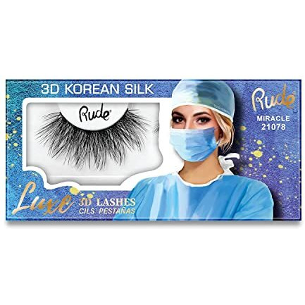 RUDE Luxe 3D Korean Silk Lashes(D0102H2BR8U)