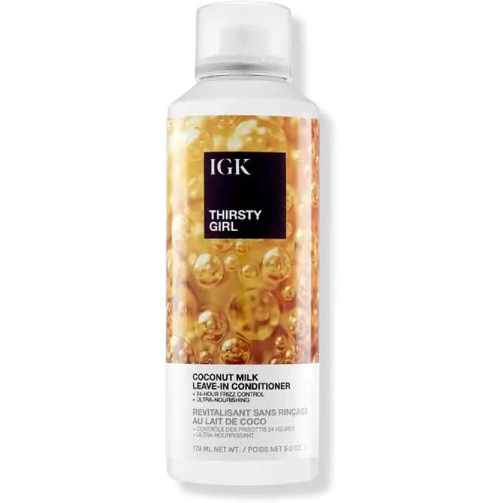 Thirsty Girl Coconut Milk Leave-In Conditioner by IGK for Unisex - 5 oz Conditioner