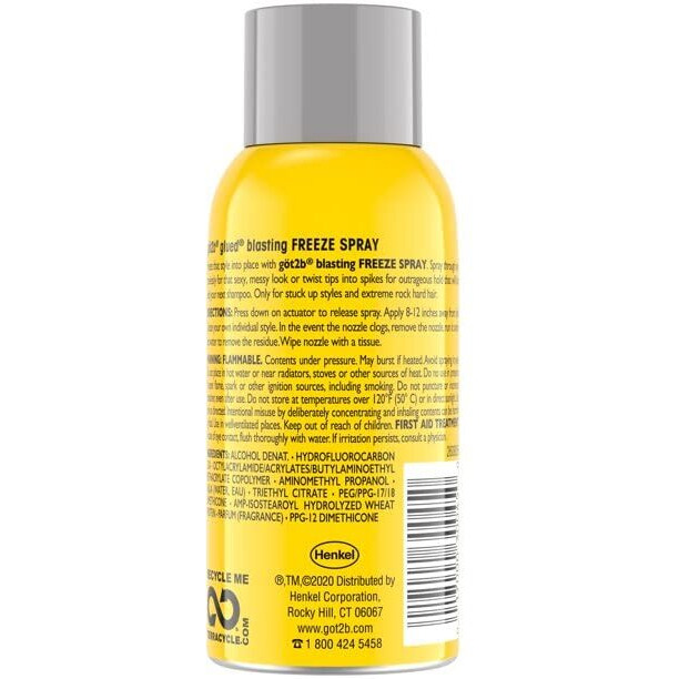 Got2B Glued Blasting Freeze Spray 2 Ounce (6 Pieces)