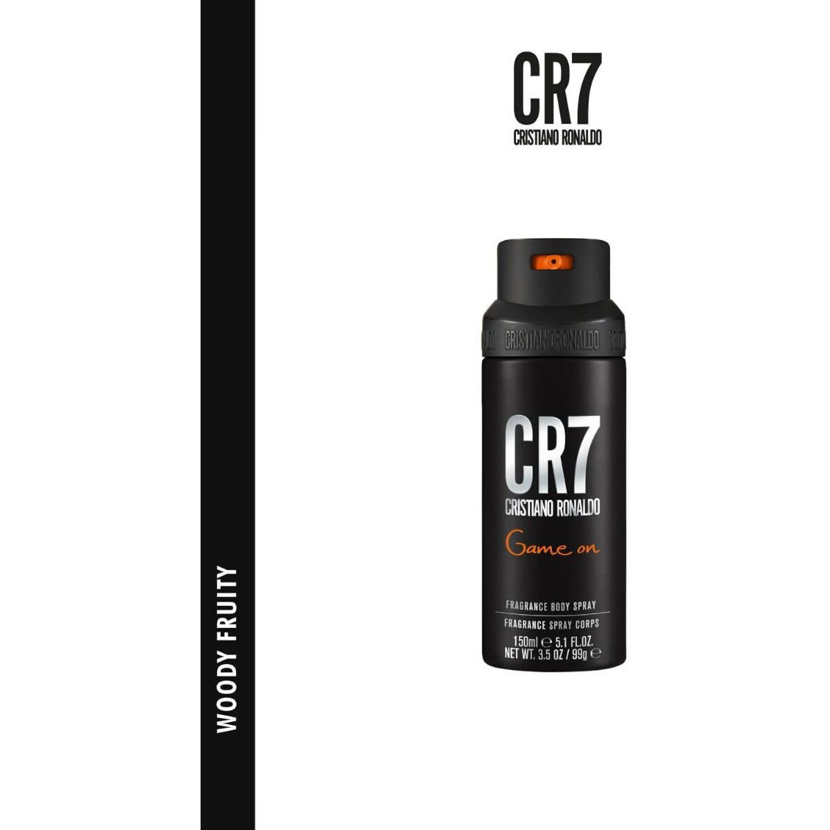 CR7 Game On by Cristiano Ronaldo for Men - 5.1 oz Body Spray