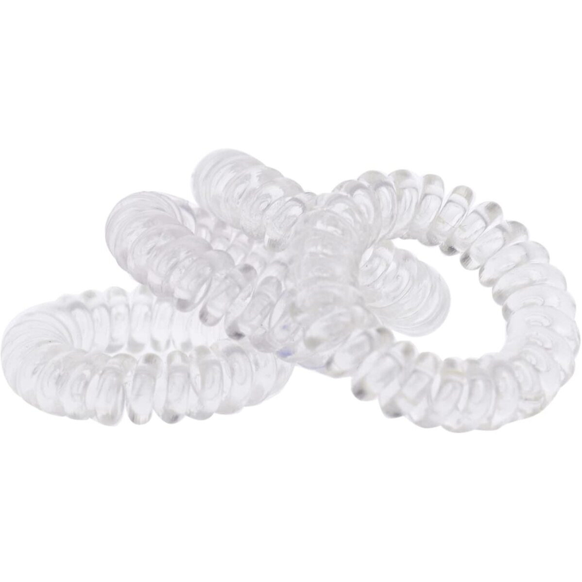 Kids The Markless Hair Loop Set - Glass Slipper by Goomee for Kids - 4 Pc Hair Tie