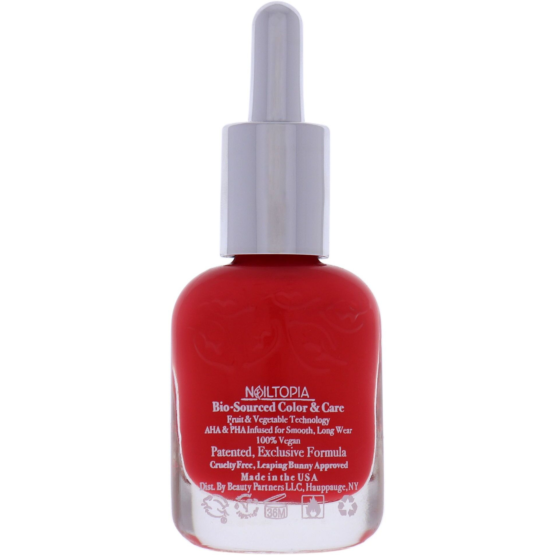 Bio-Sourced Chip Free Nail Lacquer - Hustle Hard by Nailtopia for Women - 0.41 oz Nail Polish