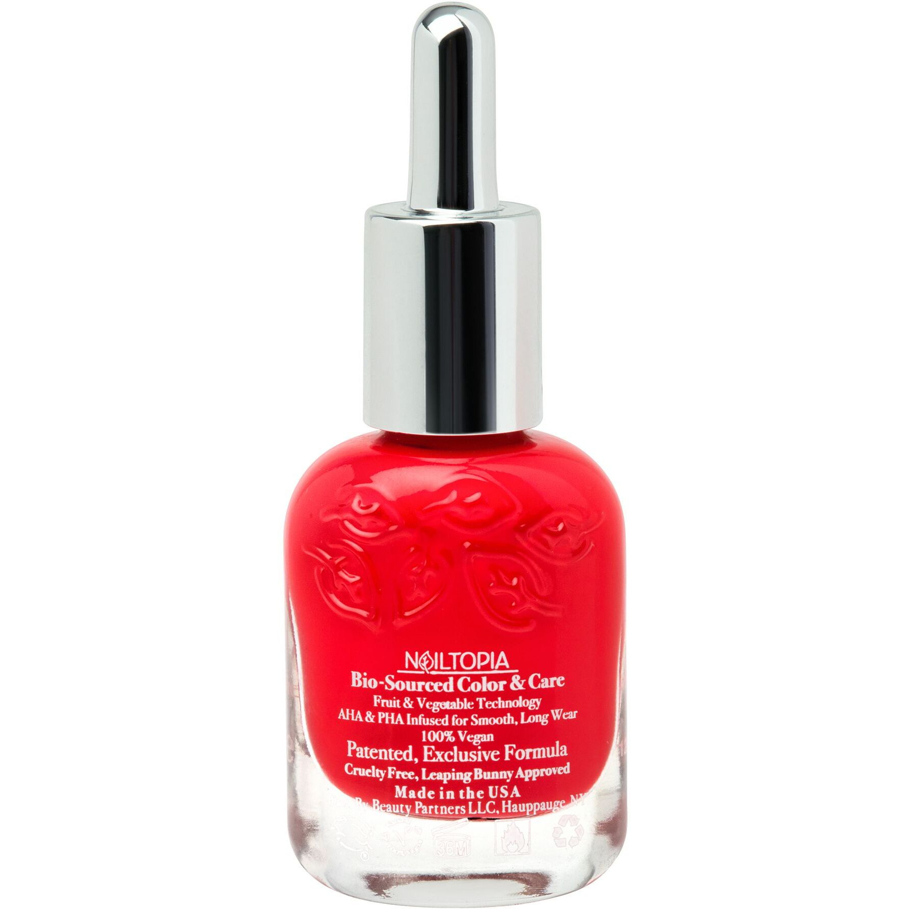 Bio-Sourced Chip Free Nail Lacquer - Hustle Hard by Nailtopia for Women - 0.41 oz Nail Polish