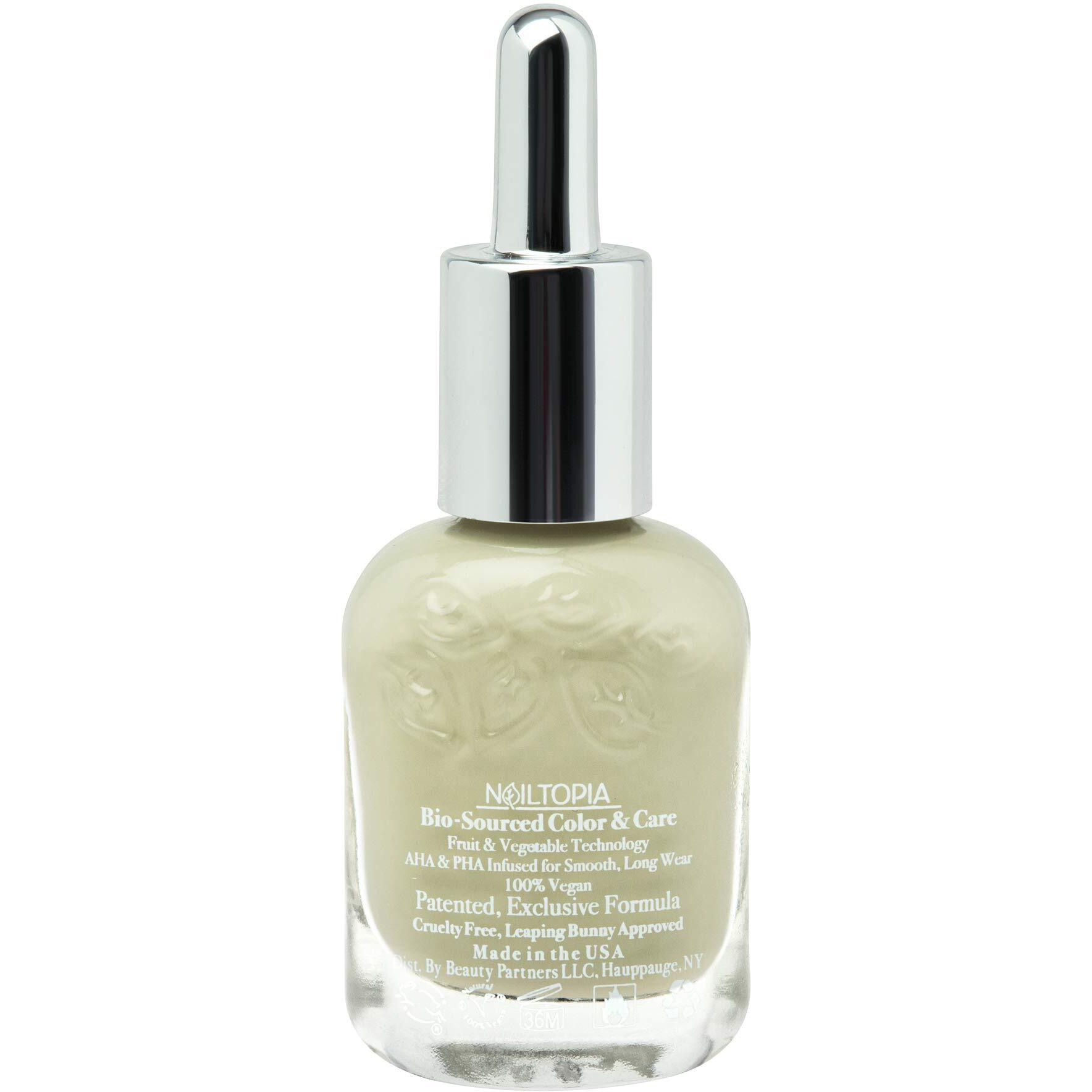 Bio-Sourced Chip Free Nail Lacquer - Union Square Pair by Nailtopia for Women - 0.41 oz Nail Polish