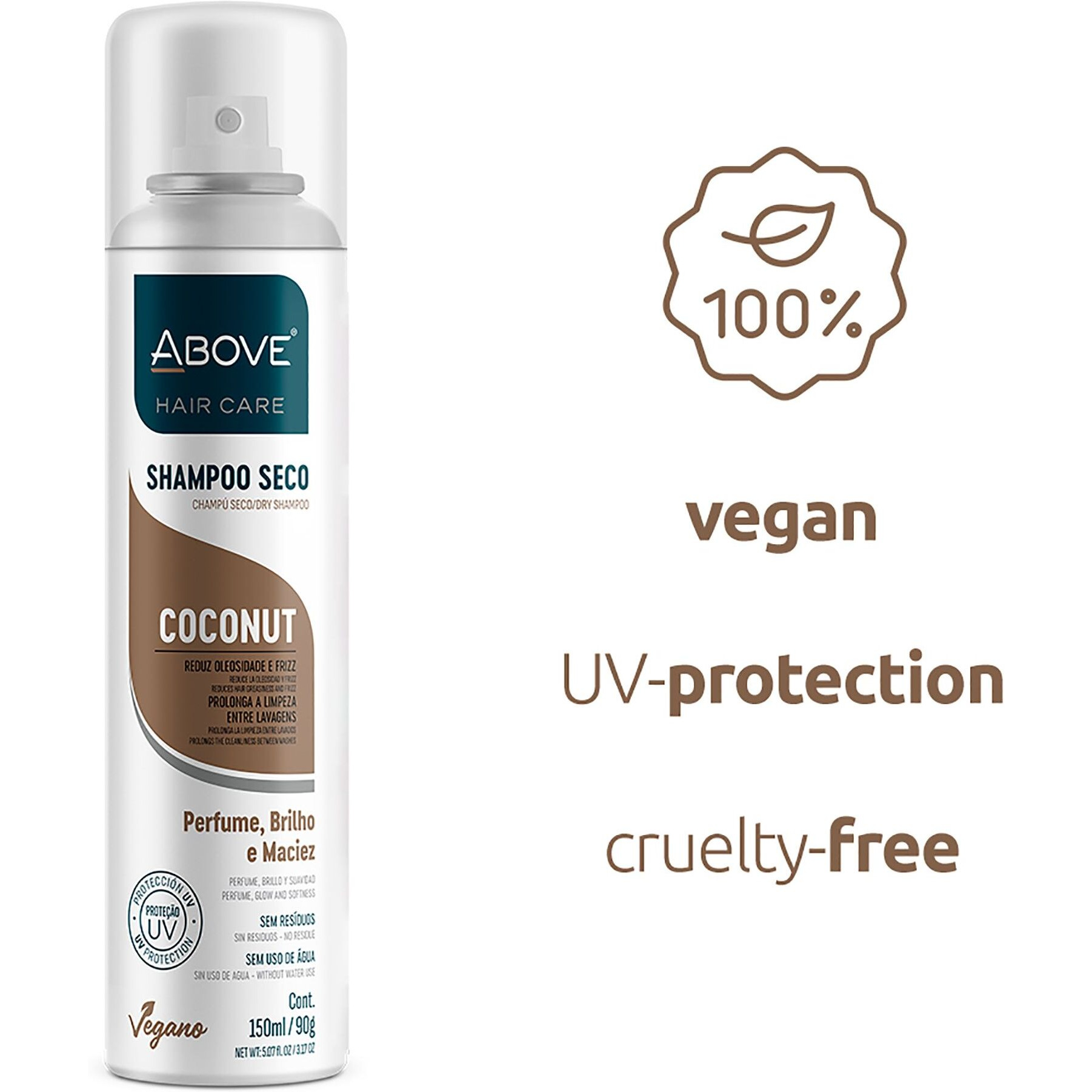 Dry Shampoo - Coconut by Above for Unisex - 3.17 oz Dry Shampoo