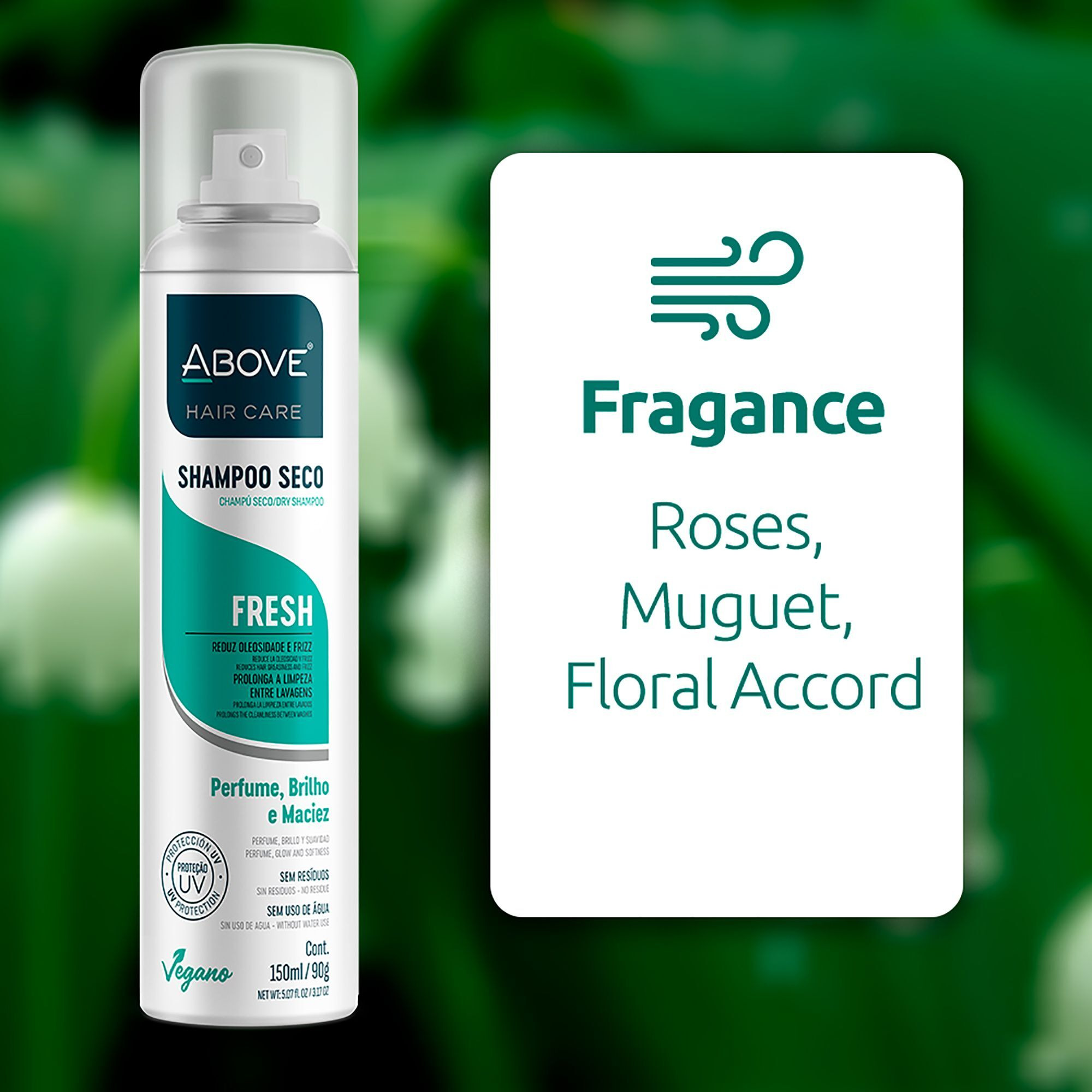 Dry Shampoo - Fresh by Above for Unisex - 3.17 oz Dry Shampoo