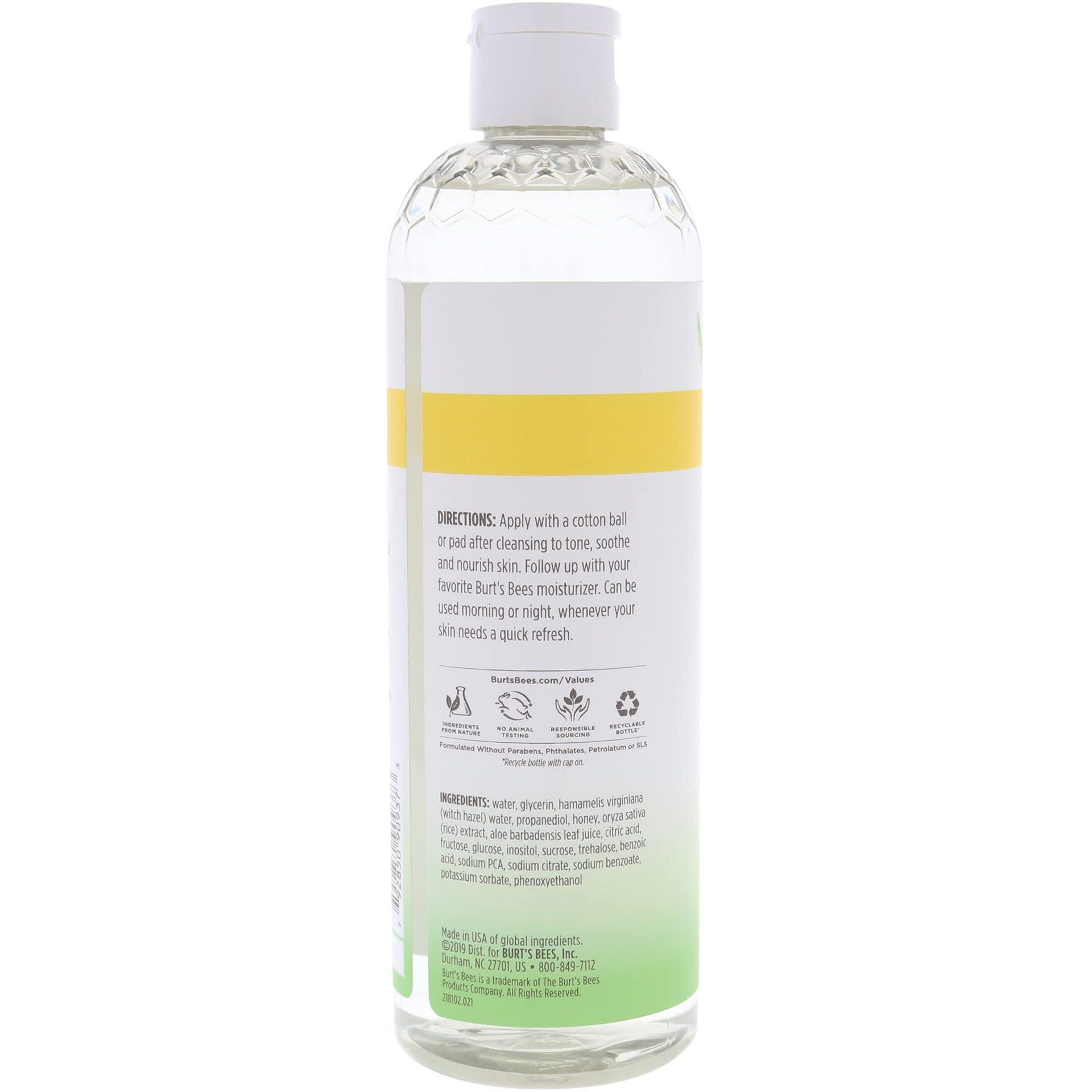 Sensitive Toner With Aloe Vera by Burts Bees for Unisex - 12 oz Toner