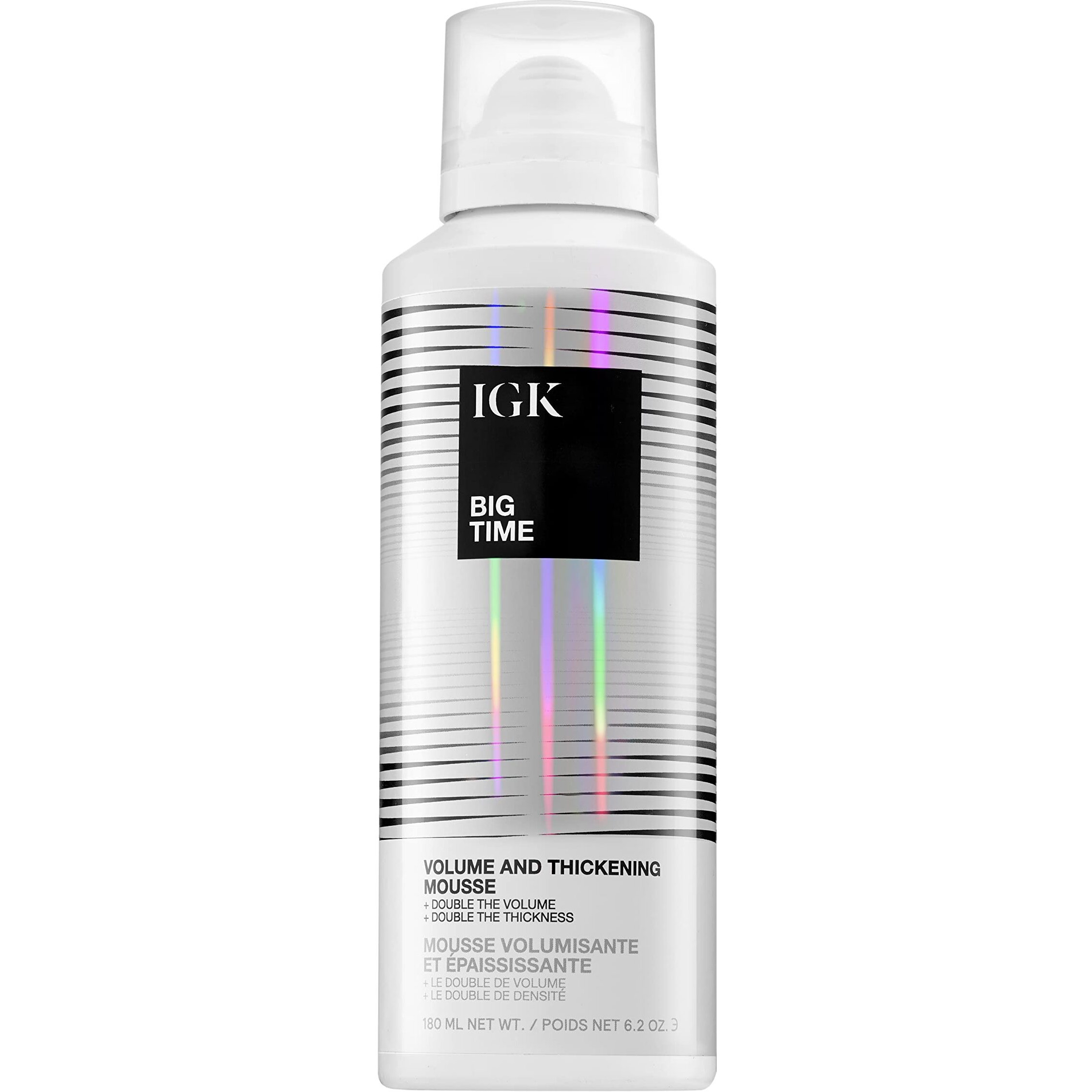 Big Time Volume and Thickening Mousse by IGK for Unisex - 6.2 oz Mousse