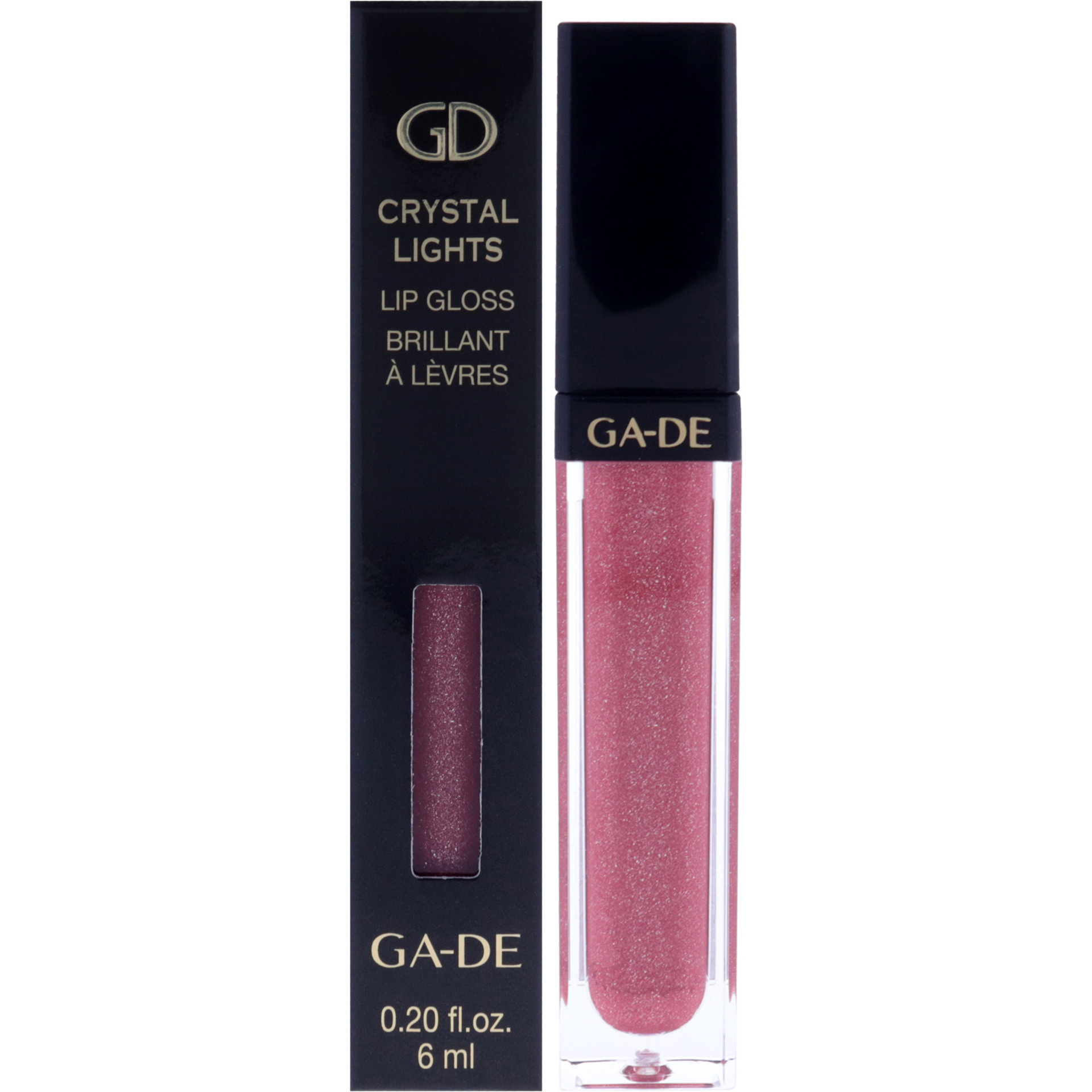 Crystal Lights Lip Gloss - 512 Carnelian by GA-DE for Women - 0.2 oz Lip Gloss