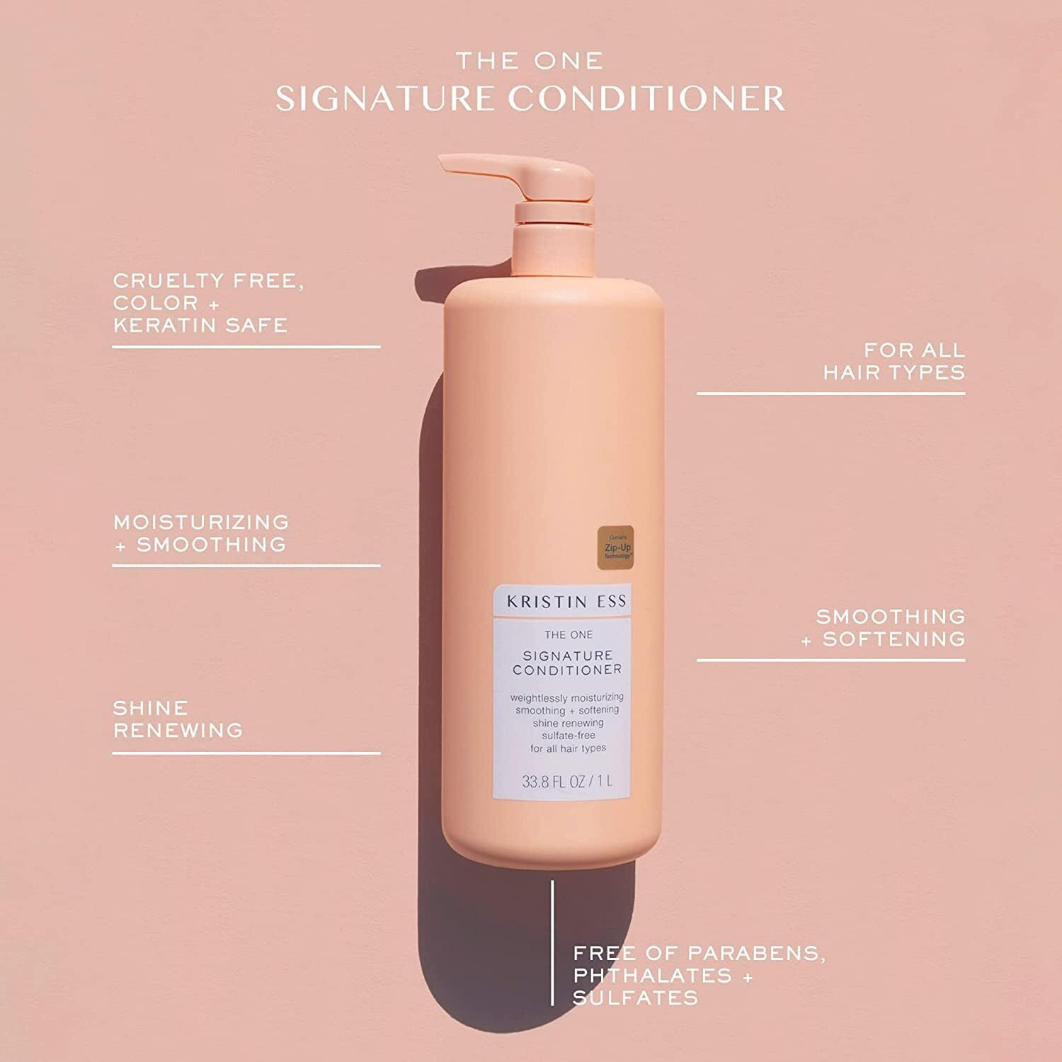The One Signature Shampoo by Kristin Ess for Unisex - 33.8 oz Shampoo