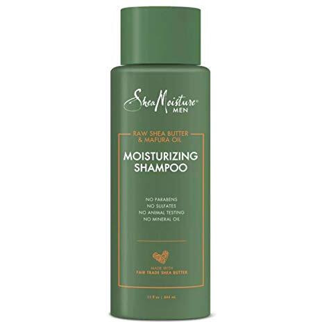 SHEA MOISTURE Men's Shea Moisturizing Shampoo, 15 OZ