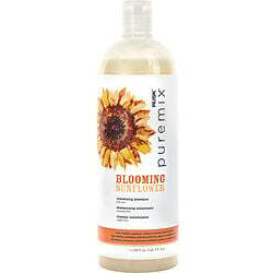 Puremix Blooming Sunflower Volumizing Shampoo - Fine Hair by Rusk for Unisex - 35 oz Shampoo