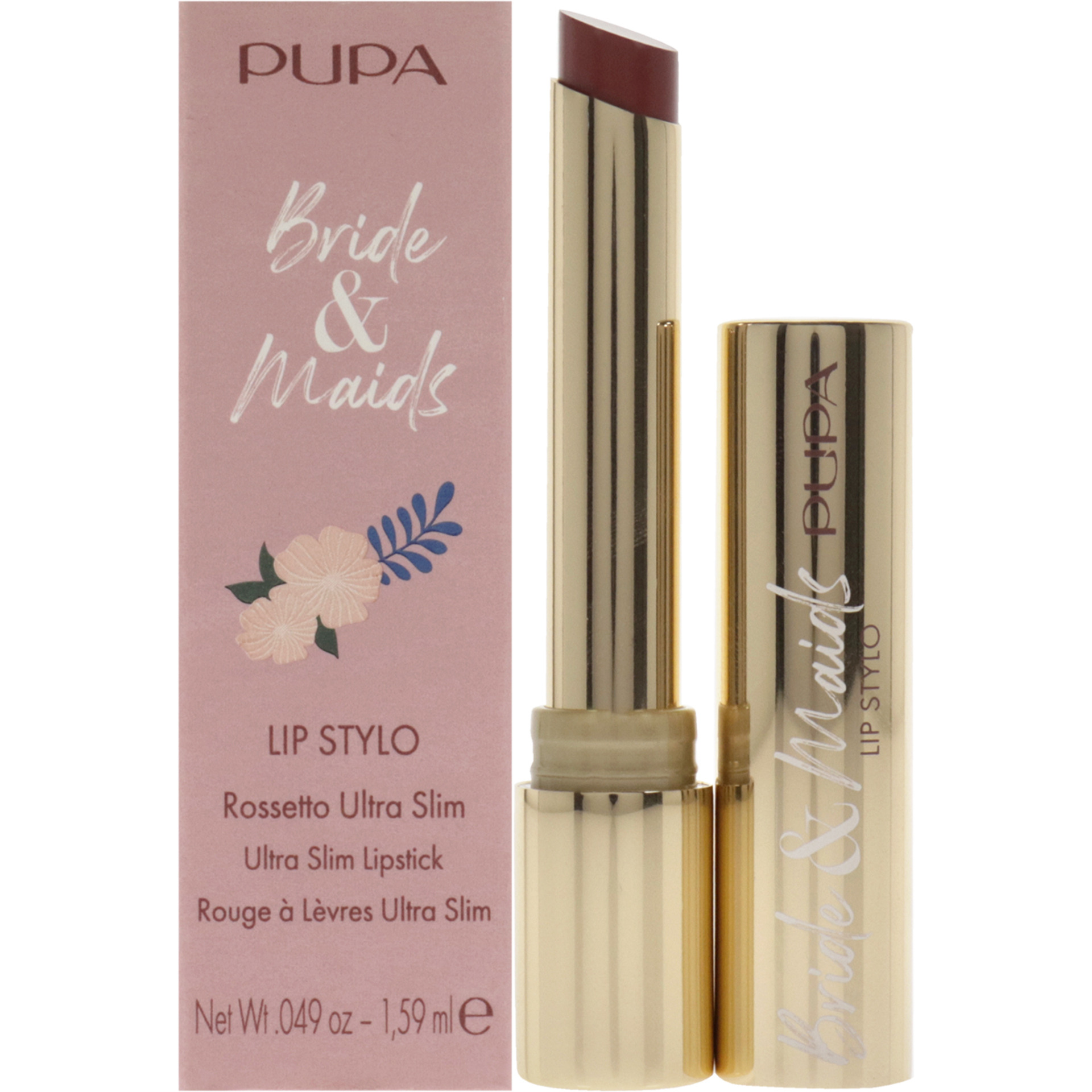 Bride and Maids Lip Stylo Ultra Slim Lipstick - 003 Best Friend by Pupa Milano for Women - 0.049 oz Lipstick