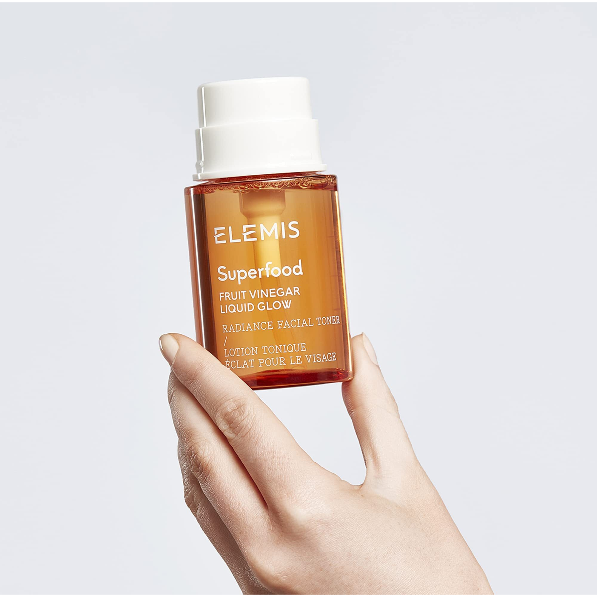 Superfood Fruit Vinegar Liquid Glow Toner by Elemis for Women - 4.9 oz Toner